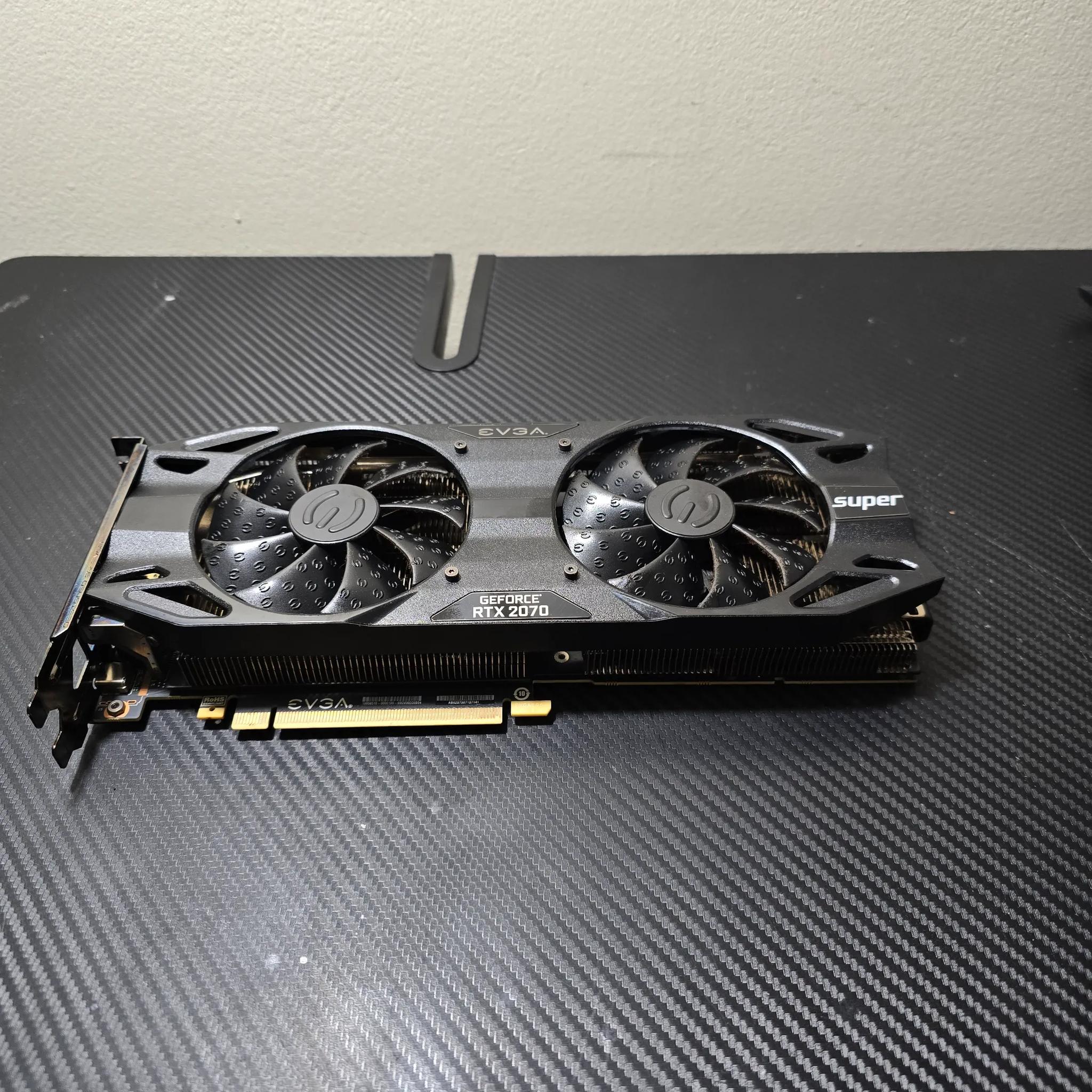 EVGA GeForce RTX 2070 SUPER BLACK GAMING, 08G-P4-3071-KR, 8GB GDDR6