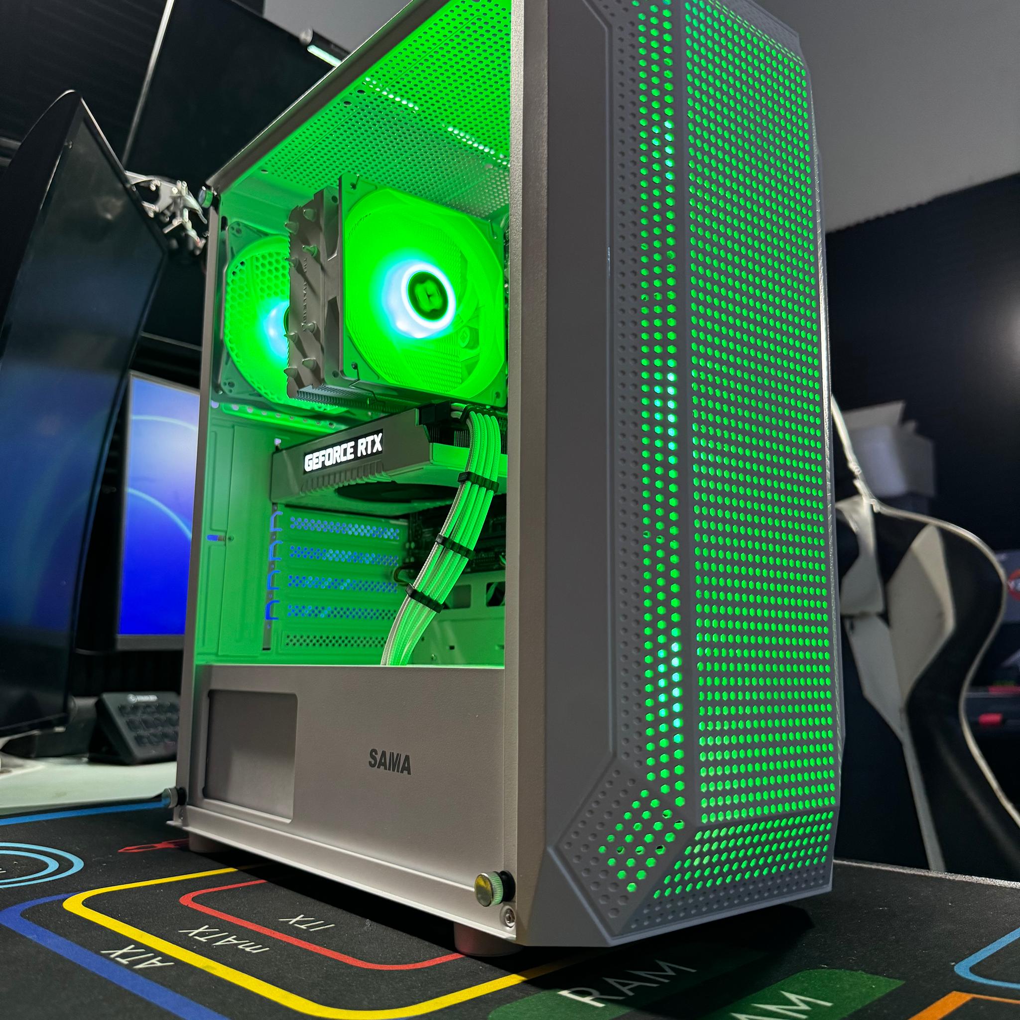 White N’ Black RTX Gaming PC - i5 6500 / RTX 2060