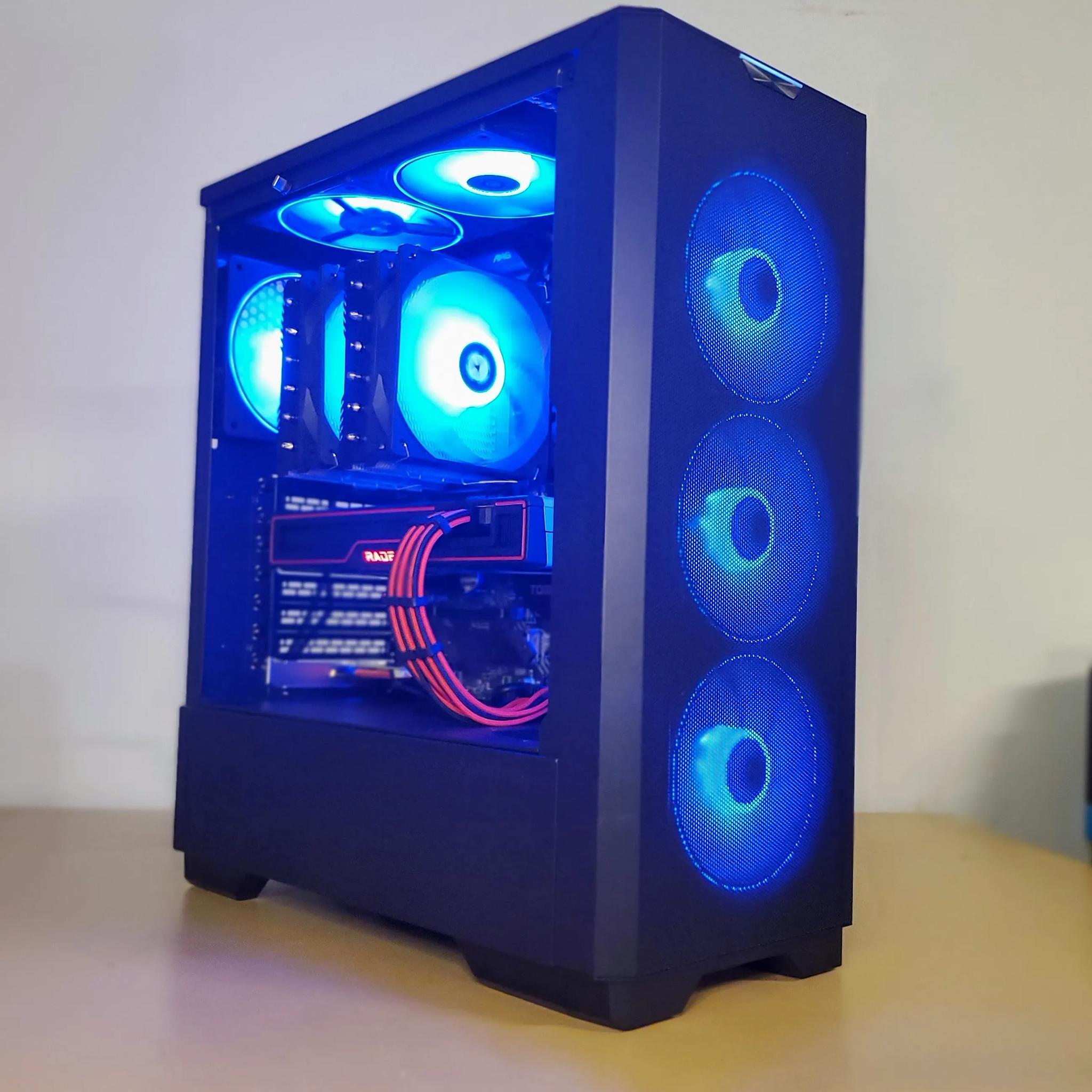 Radeon Rx 6700XT|Ryzen 5 5600x Team Red Mid-Range Gamer WiFi Edition