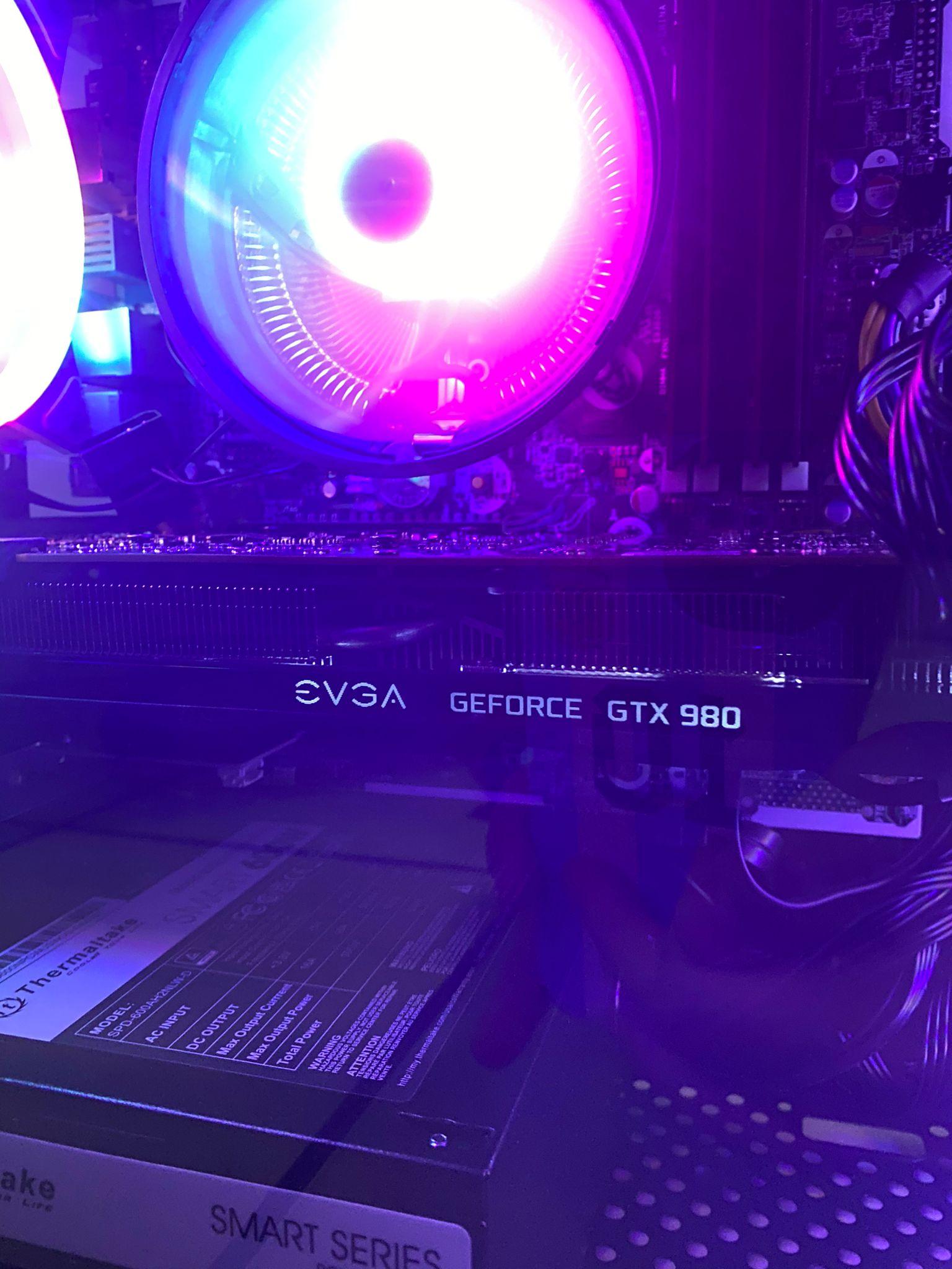 Gaming PC - GTX 980, I5 6500, 16GB DDR4, WIFI, BLUETOOTH, RGB, BLACK, SSD, HDD.