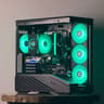 FREE SHIP 🖤🌈 Black RGB Gaming PC | RTX 4070 W/ WARRANTY | Core 5 225F | 1TB NVME SSD | 16 GB DDR5