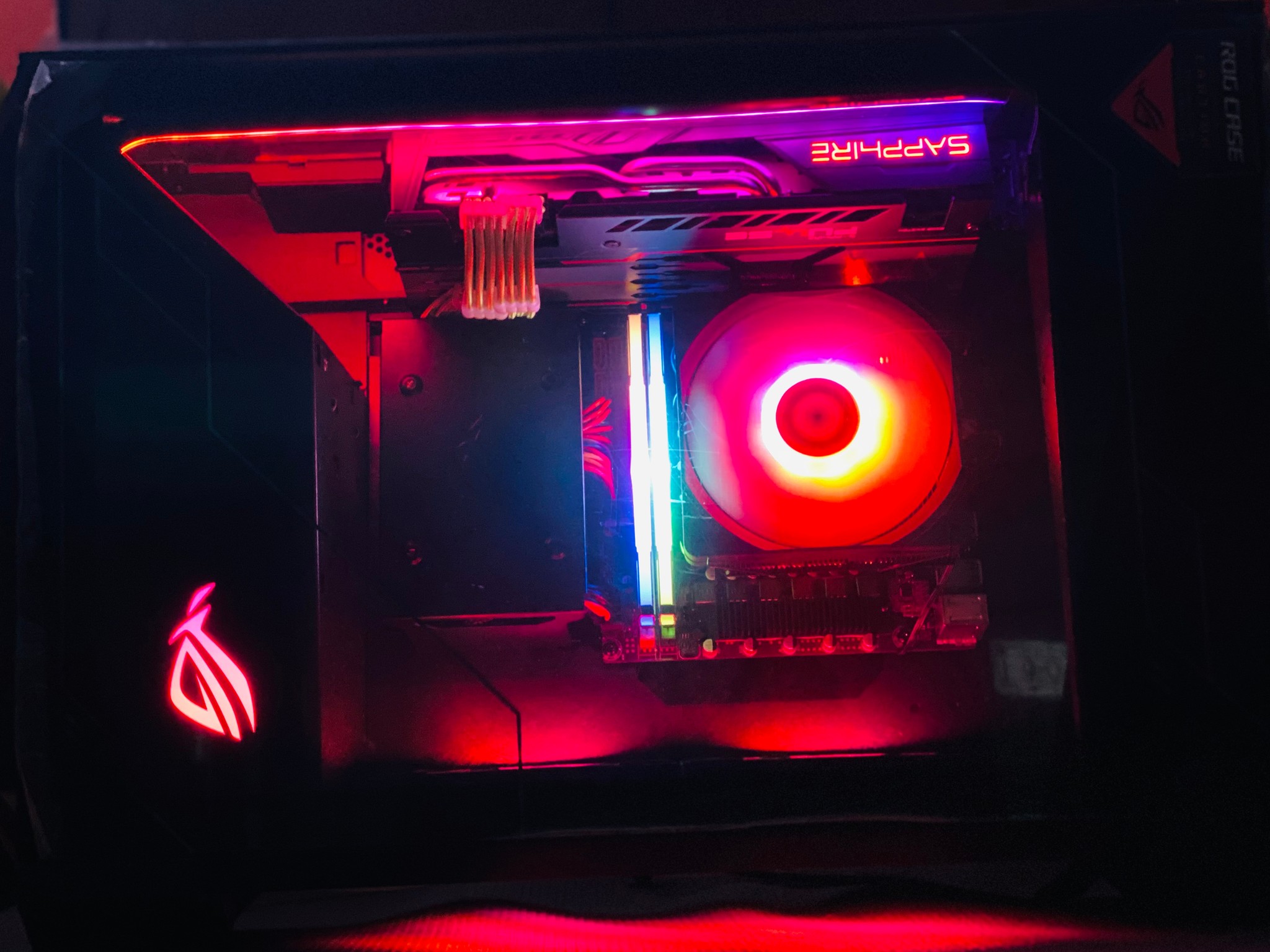 ASUS ROG-Z11 🥷|RX 5700XT| I7-6800K(6-c/12-t)| 16GB Warhawk RGB RAM| 1TB M.2 SSD| Windows 11 Home
