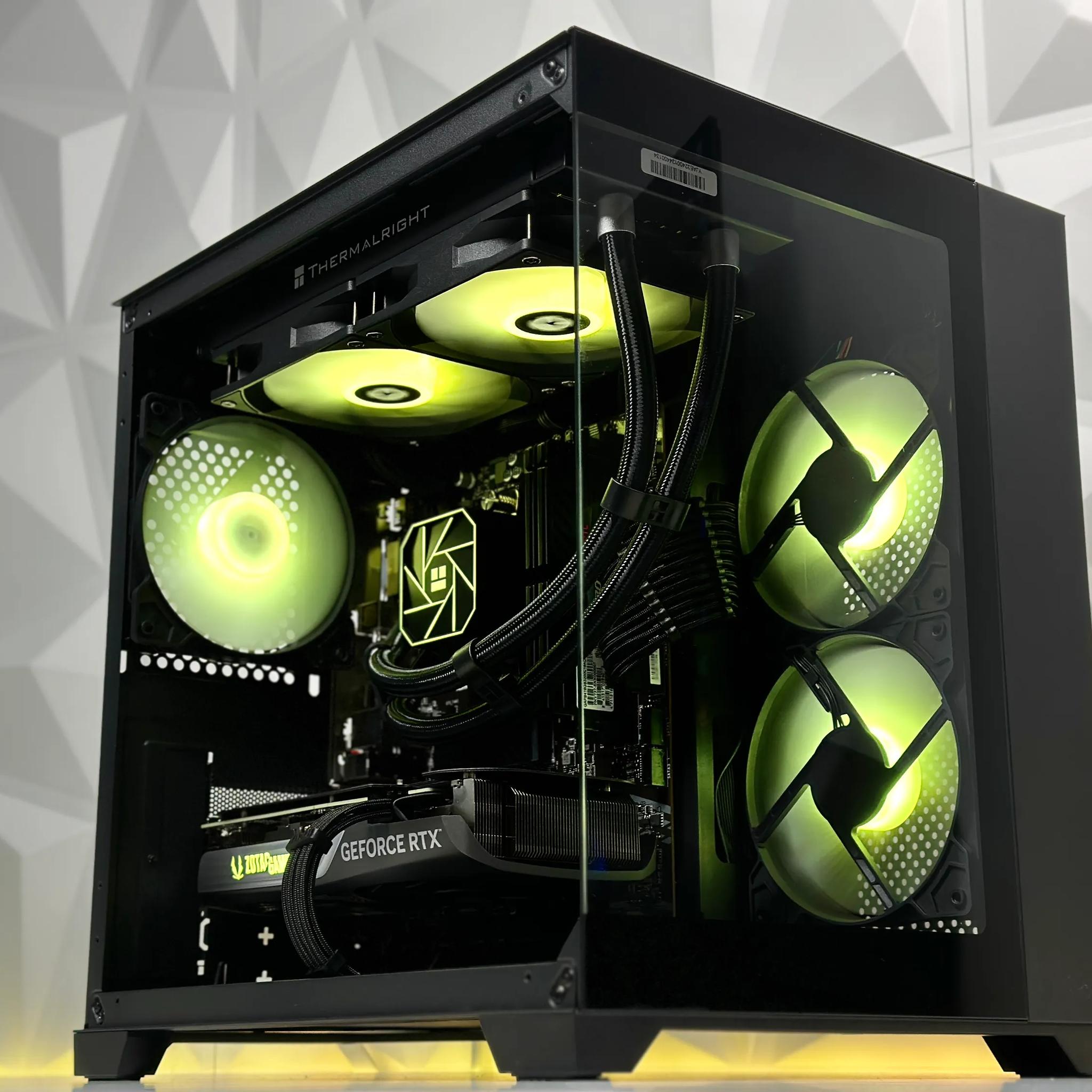 🤟🏻🕸️🕷️Spider|| ||Liquid Cooled Gaming PC🕸️Nvidia RTX 4070 12GB🕸️Intel  12600KF 🕸️32GB DDR4