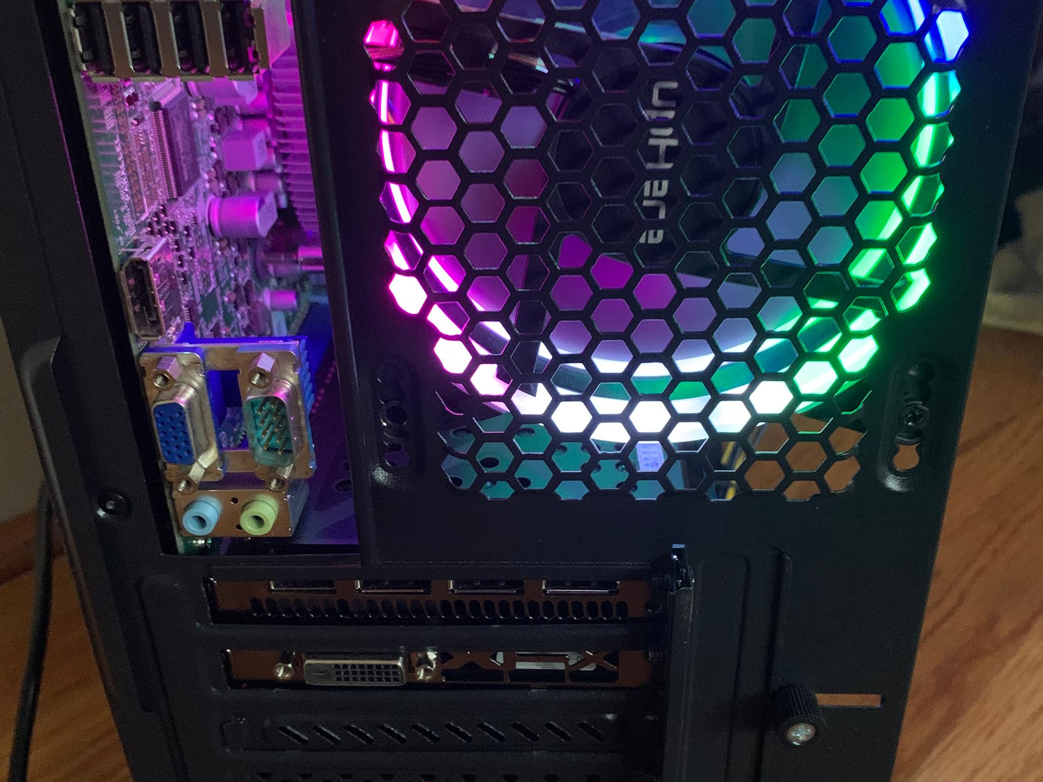 RX 580 8GB E3 1220 4c/4t 16GB RAM 500GB SSD FORTNITE READY WINDOWS 10 RGB GAMING PC