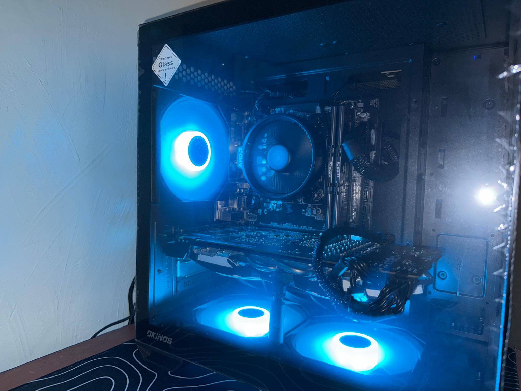 Mid tier gaming pc | Ryzen 5600g | GeForce gtx 1080 | 1tb ssd | 16gb ram |