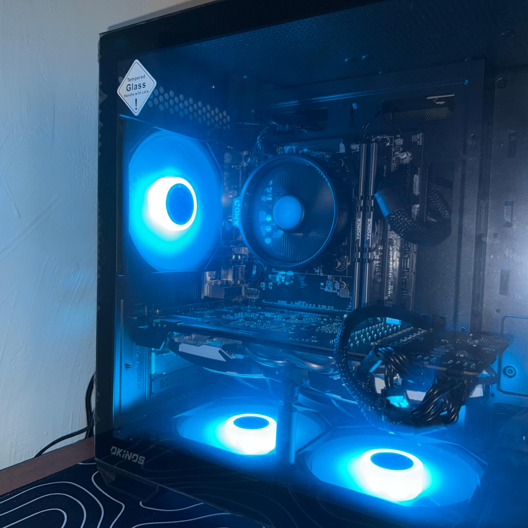 Mid tier gaming pc | Ryzen 5600g | GeForce gtx 1080 | 1tb ssd | 16gb ram |