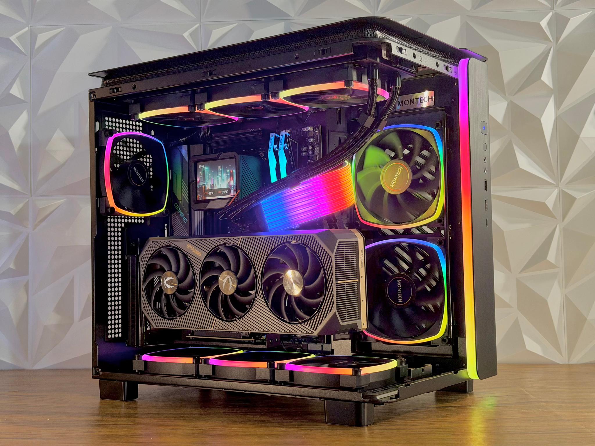 🧊 RTX 5080| Ryzen 7 9850X3D | 32GB RGB | 2TB | Windows 11 Pro “AURORA TITAN” 🧊