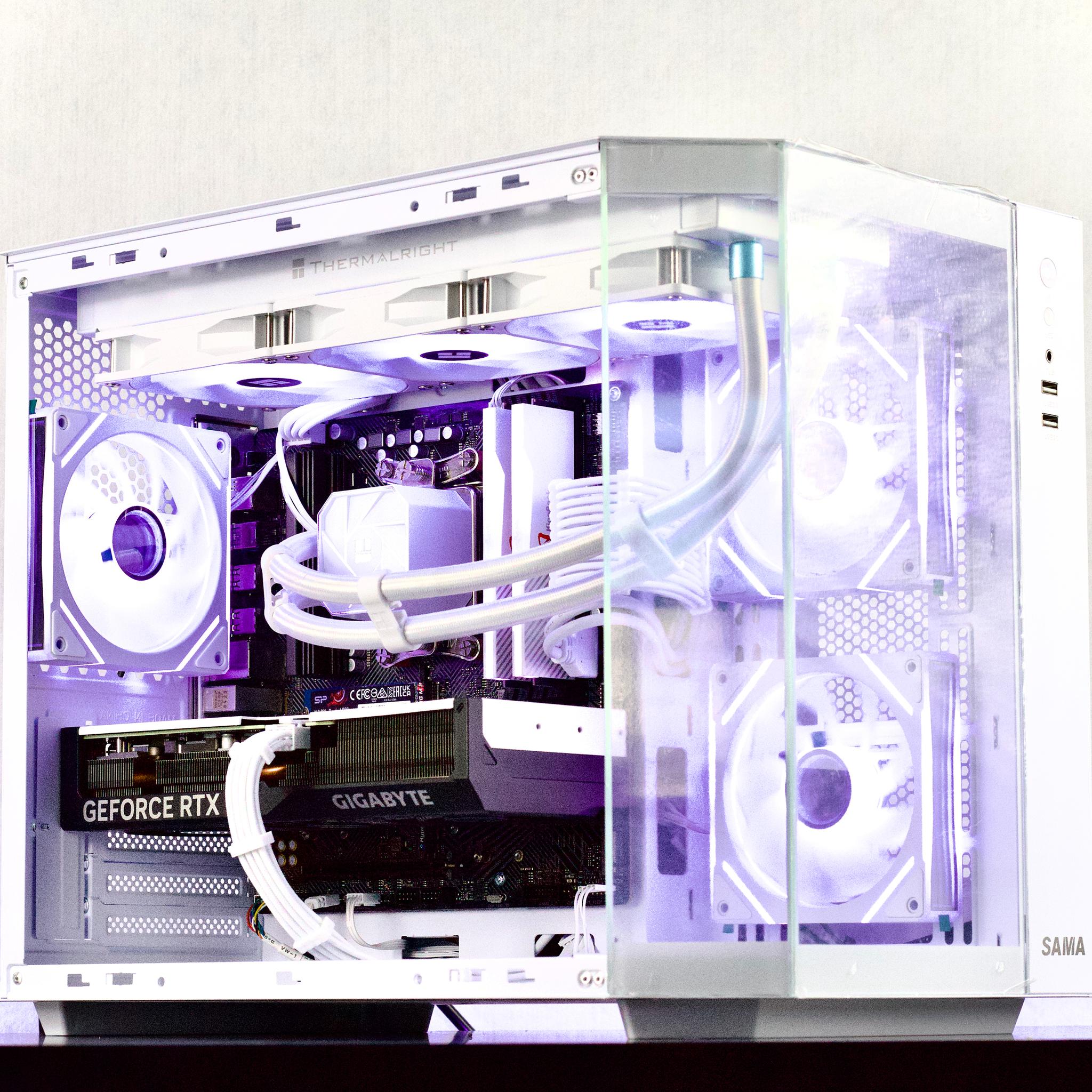 🐻‍❄️🌨️☃️ Gaming PC - RTX 4070 ❄️ Ryzen 5 7500F ❄️ 32GB DDR5 ❄️ 1TB NVMe SSD