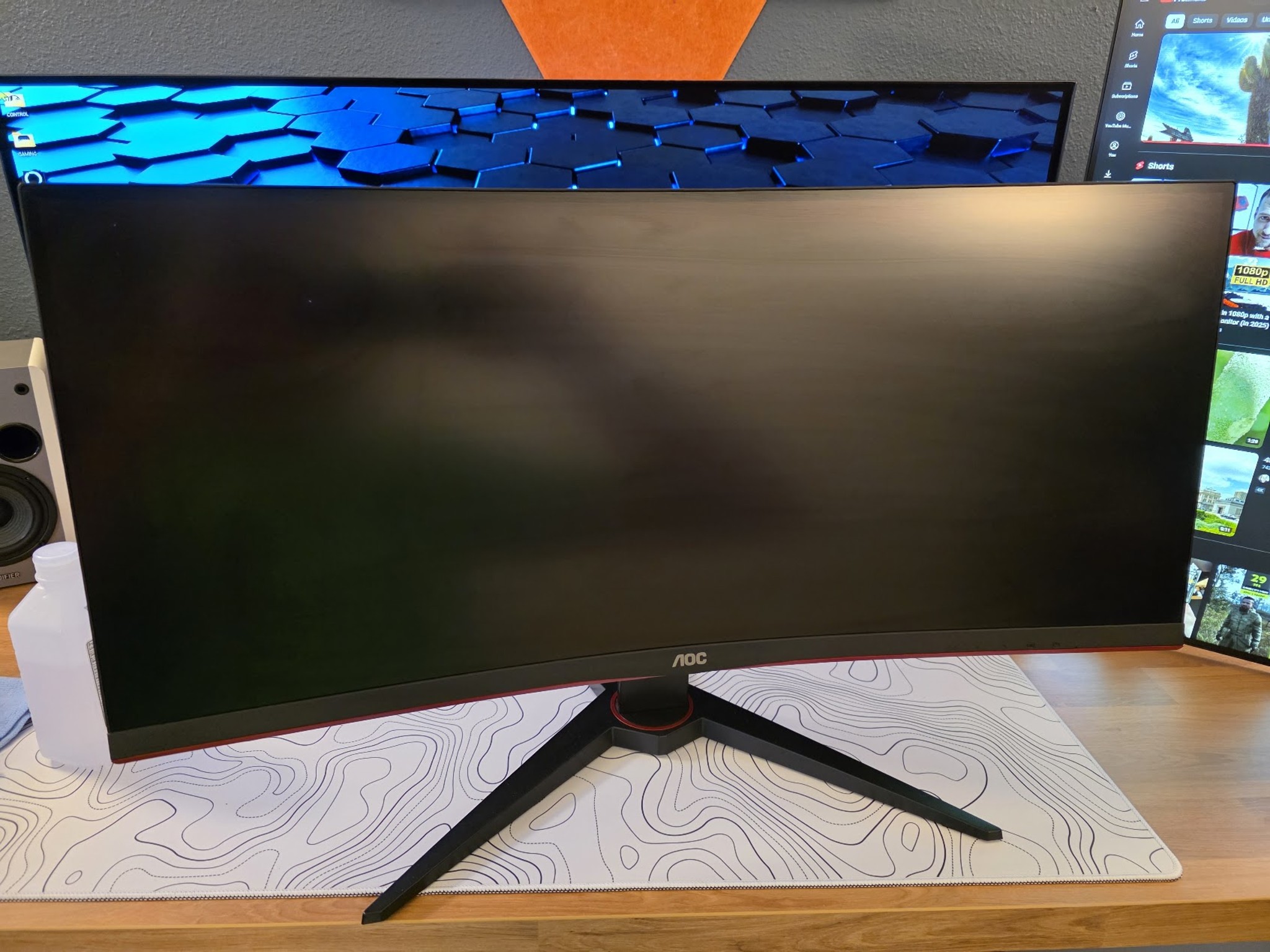 AOC CQ29G2E 29" 2K 1080P Curved Widescreen 21:9 Monitor 75Hz Gaming - Productivity - General Use