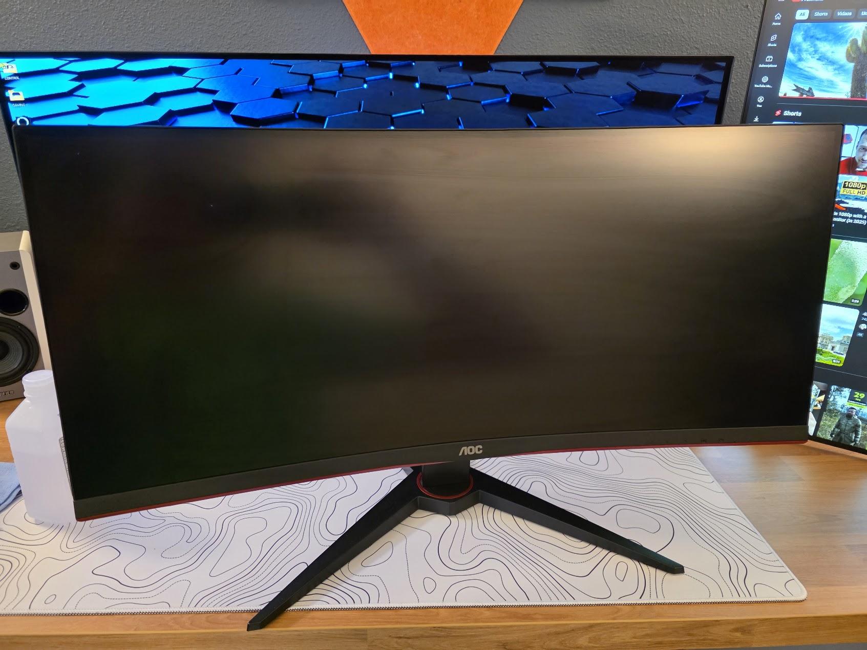 AOC CQ29G2E 29" 2K 1080P Curved Widescreen 21:9 Monitor 75Hz Gaming - Productivity - General Use
