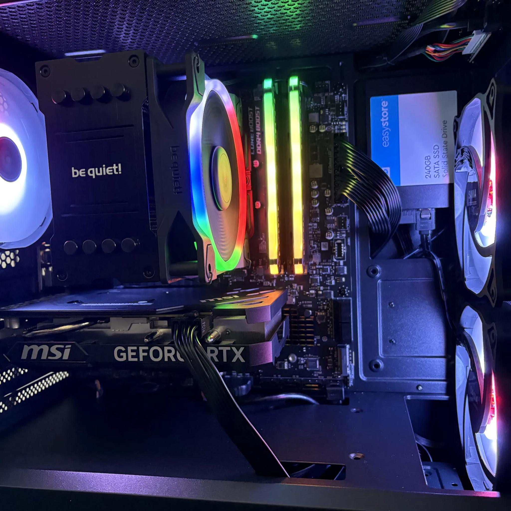 Fortnite Ready 1080P/1440P Custom Gaming PC | 5600x 4060