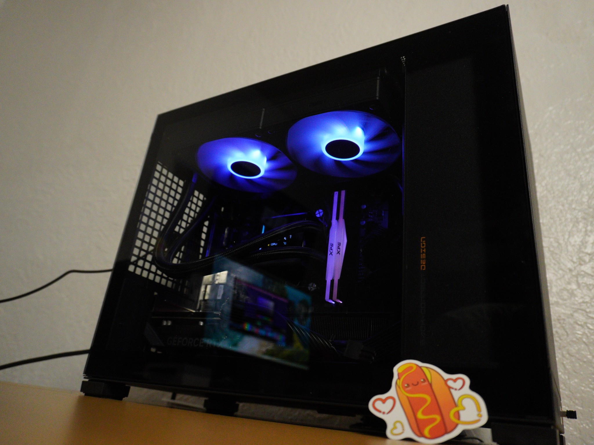 Squish Beast | RTX 5060 TI 8GB| RYZEN 5 7600X | 32GB DDR5 | 960GB 2.5 SSD | + Hotdog Sticker
