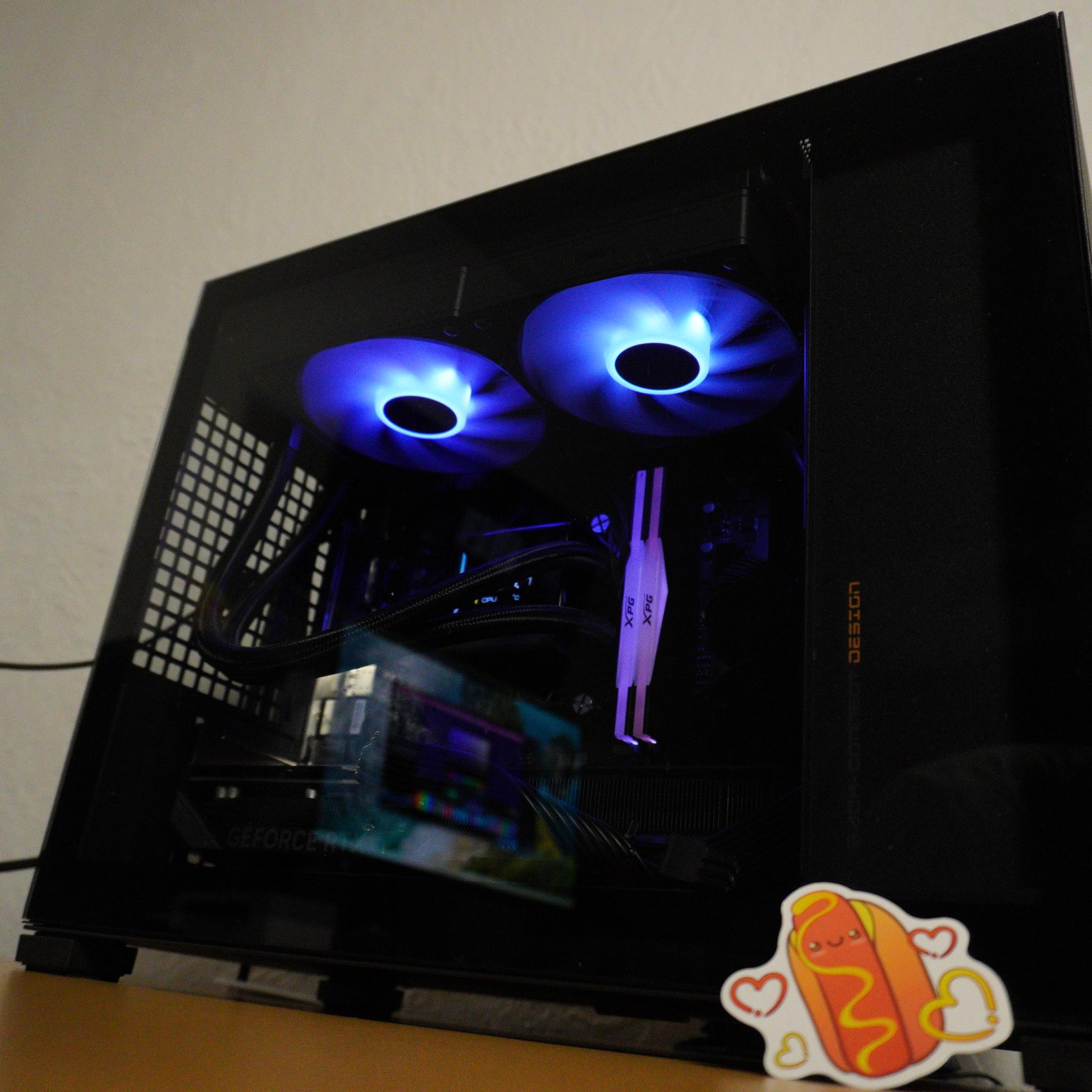 Squish Beast | RTX 5060 TI 8GB| RYZEN 5 7600X | 32GB DDR5 | 960GB 2.5 SSD | + Hotdog Sticker