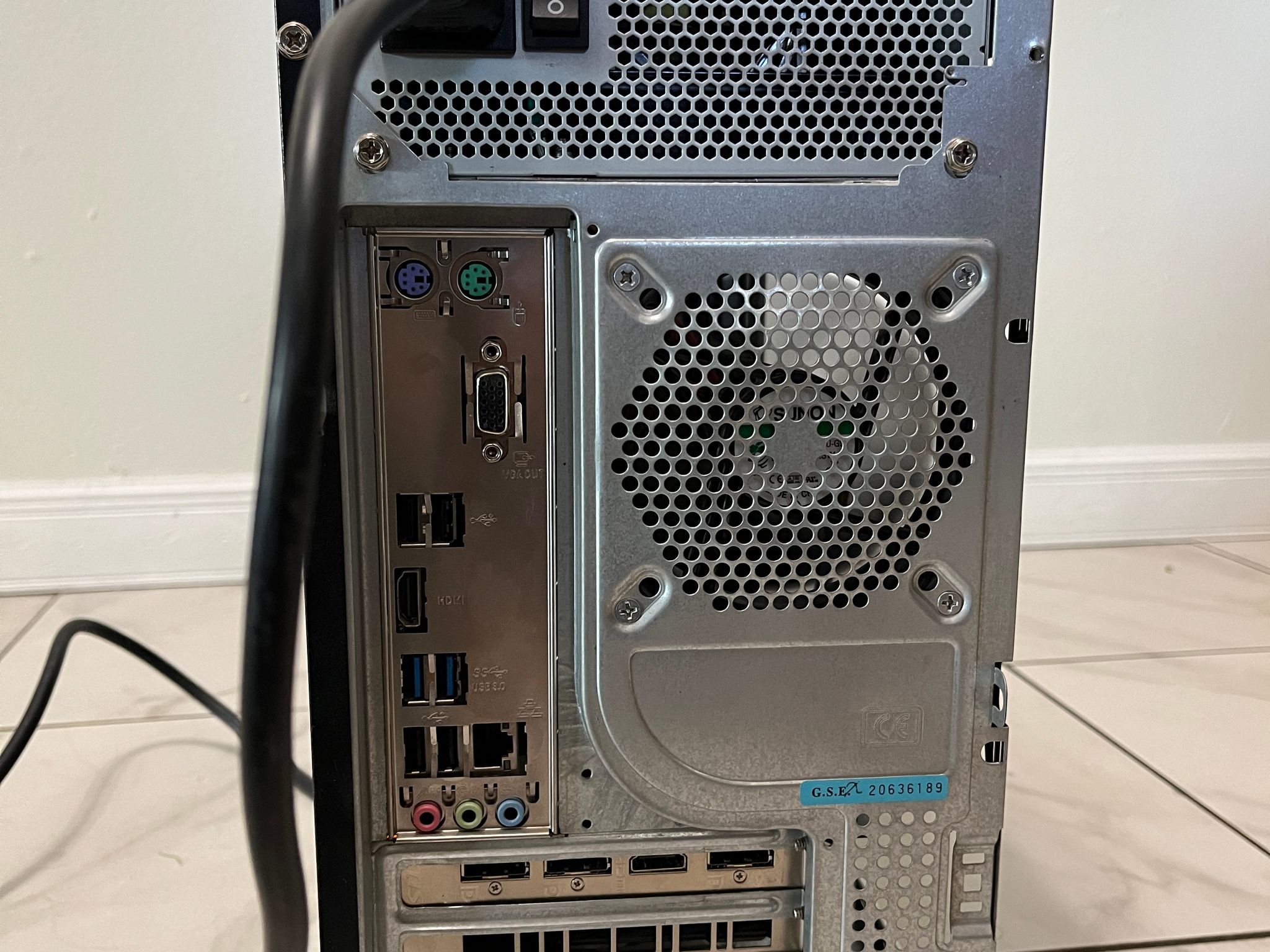 NVIDIA RTX 2060, Intel i7-7700, 16GB RAM, 2.2TB Storage - Gaming PC w/Wi-Fi, BT