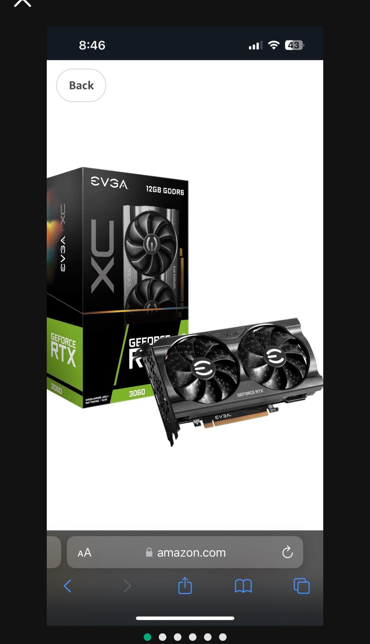 Evga 3060 Xc Graphic Card