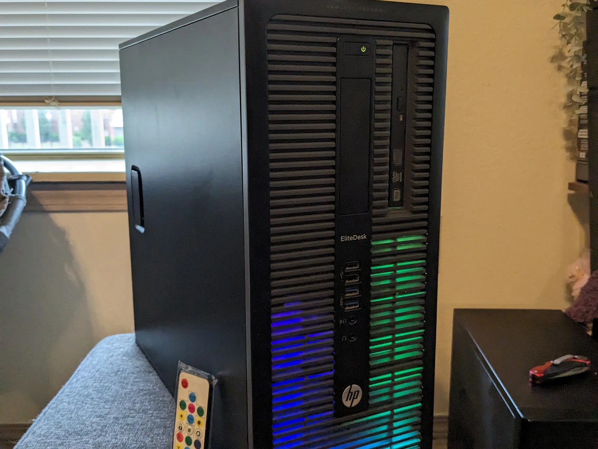 FREE SHIP||"Spicy HP"||i5-4570, 16GB RAM, RX 460 2GB, 480GB SSD, Win11, RGB, Wifi