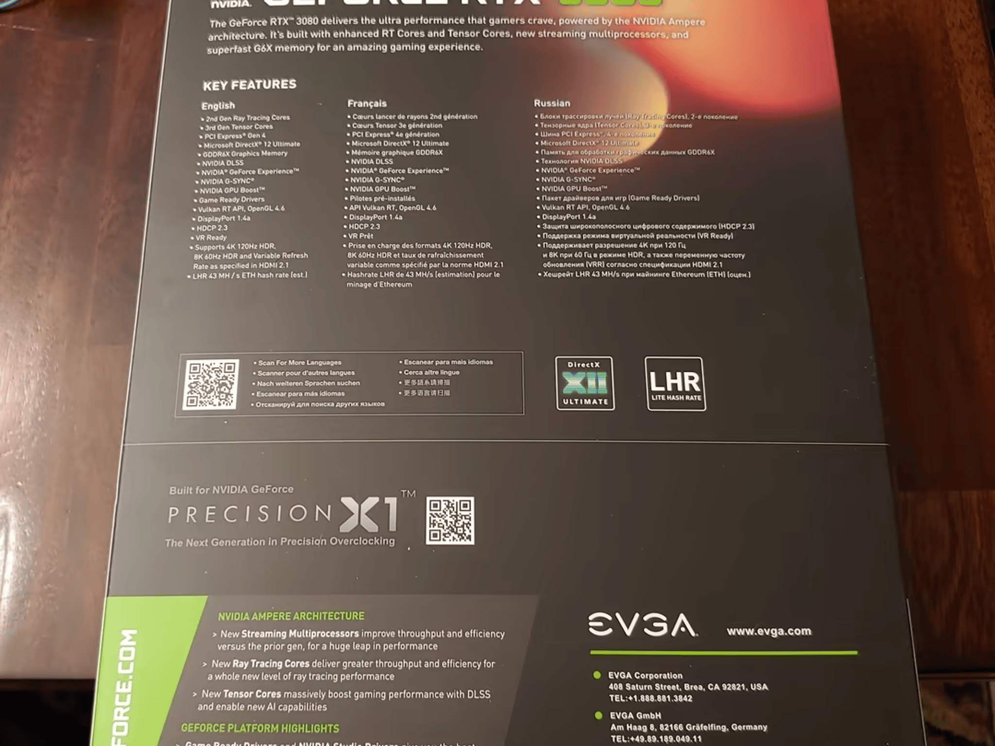 NEW EVGA GeForce RTX 3080 FTW3 ULTRA 10 GB GDDR6X