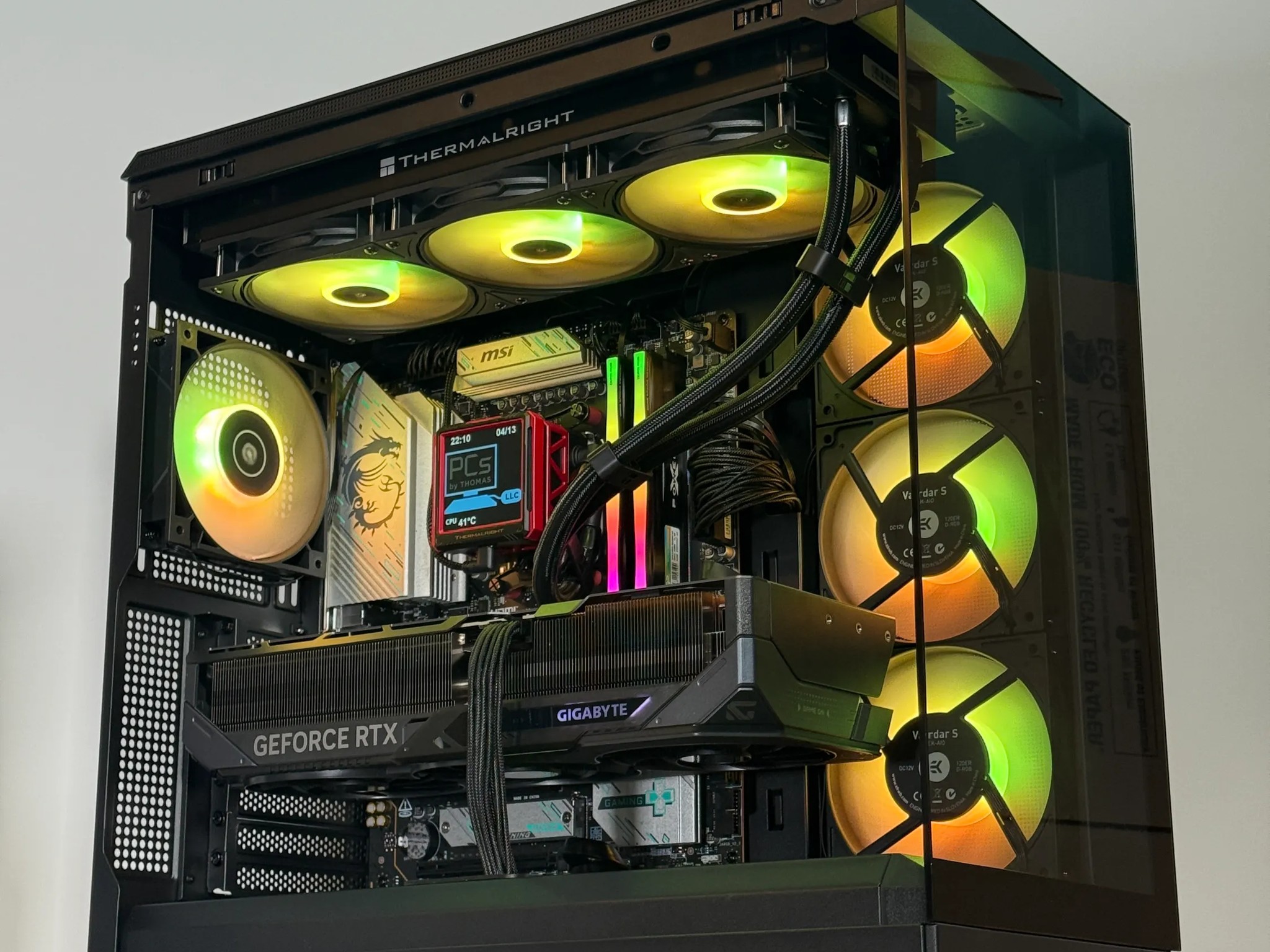 RTX 5090 Flagship Gaming PC Ryzen 9800x3d 64GB DDR5 4TB NVME