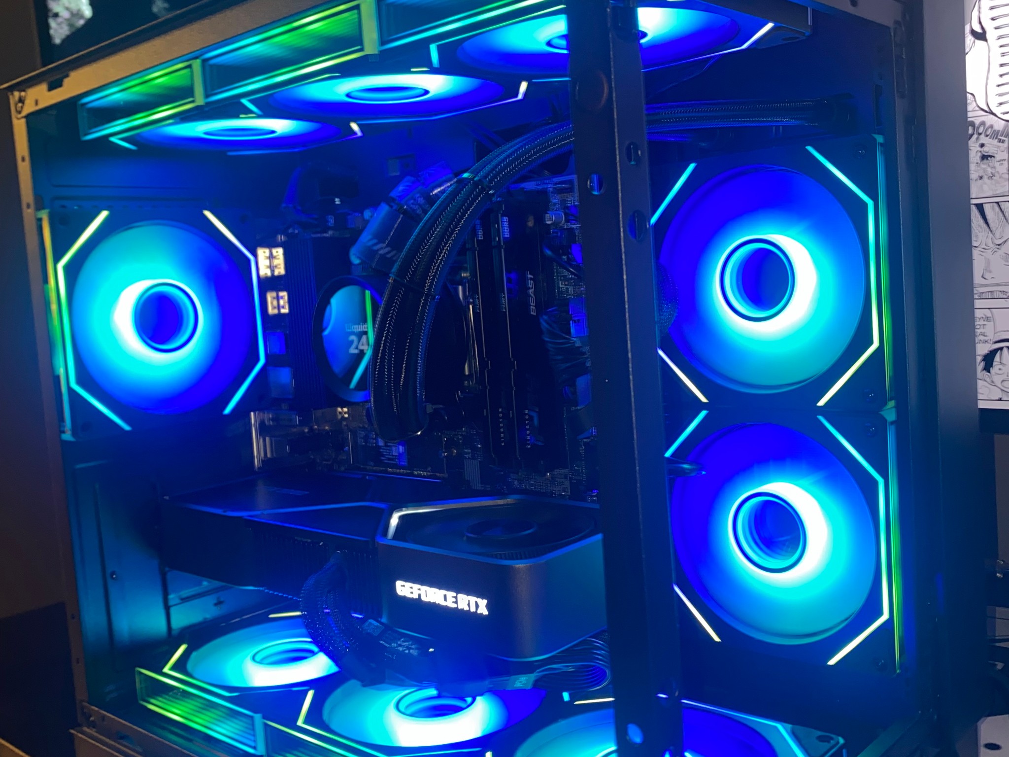 MATX 1440p beast AM5 Custom Build | AMD Ryzen 5 7500x3D | NVIDIA RTX 3080 FE | 32GBs DDR5