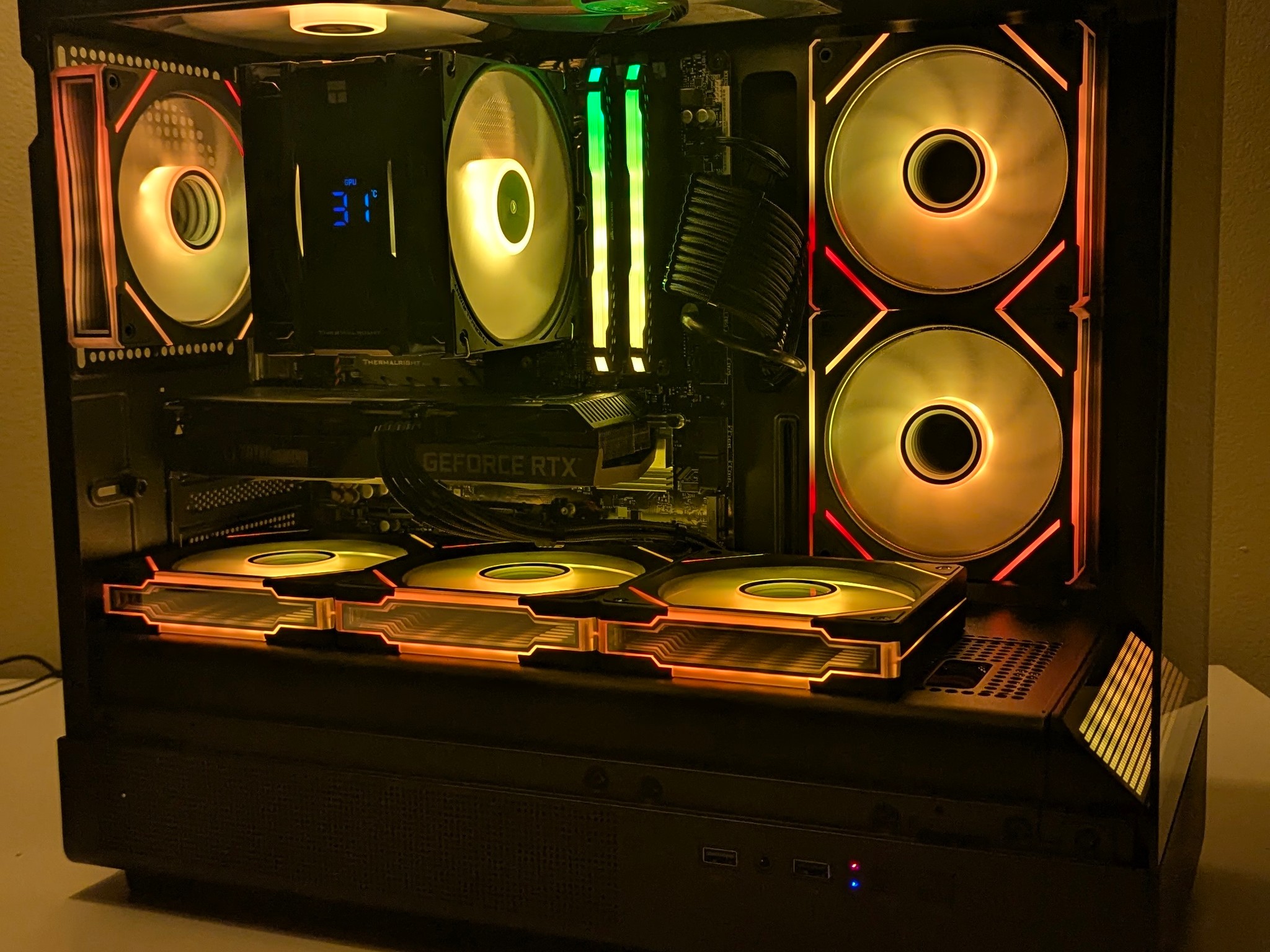 Budget Gaming PC |RTX 3060 ti | Ryzen 5700X | 32GB DDR4| 1TB M.2 SSD| Fresh Build