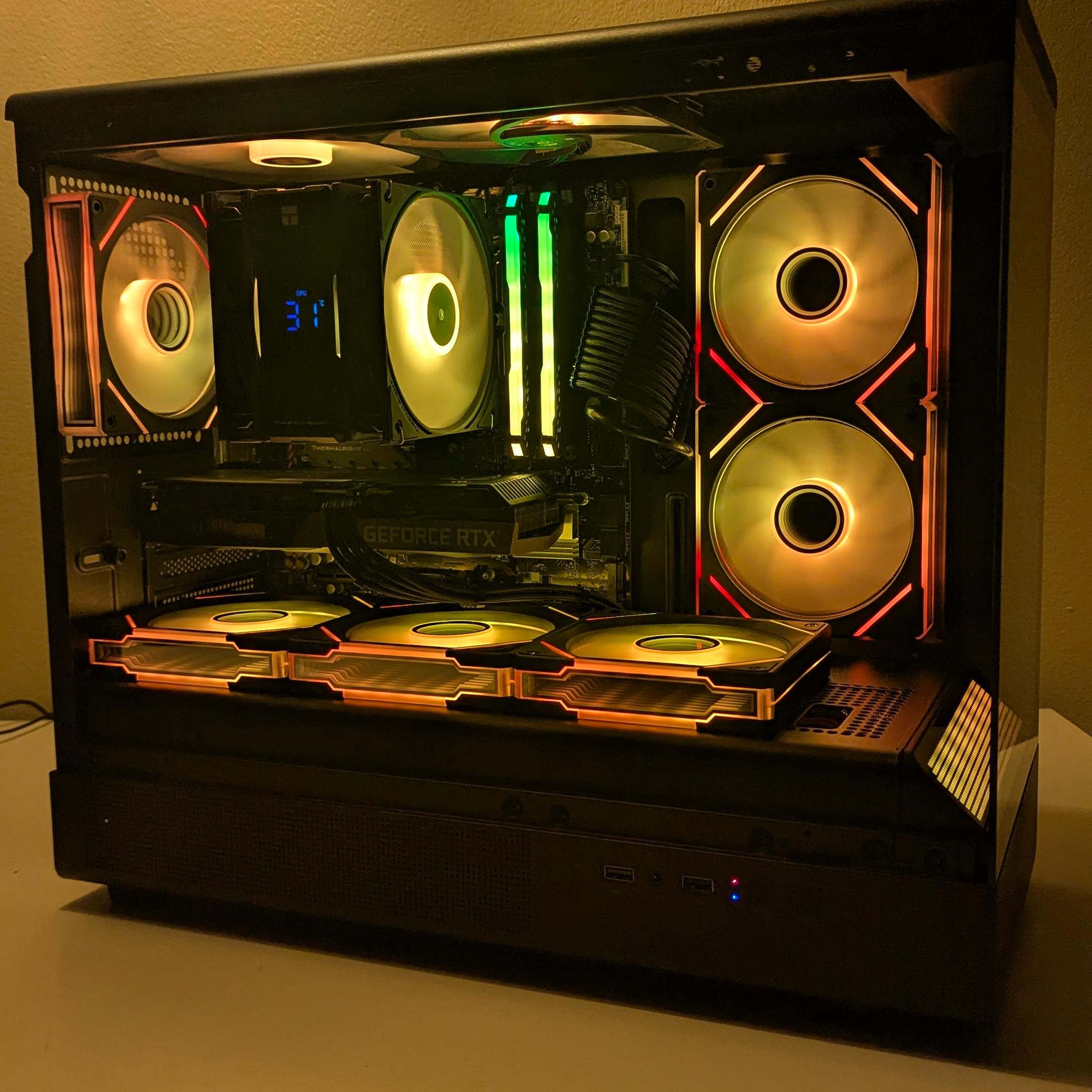 Budget Gaming PC |RTX 3060 ti | Ryzen 5700X | 32GB DDR4| 1TB M.2 SSD| Fresh Build