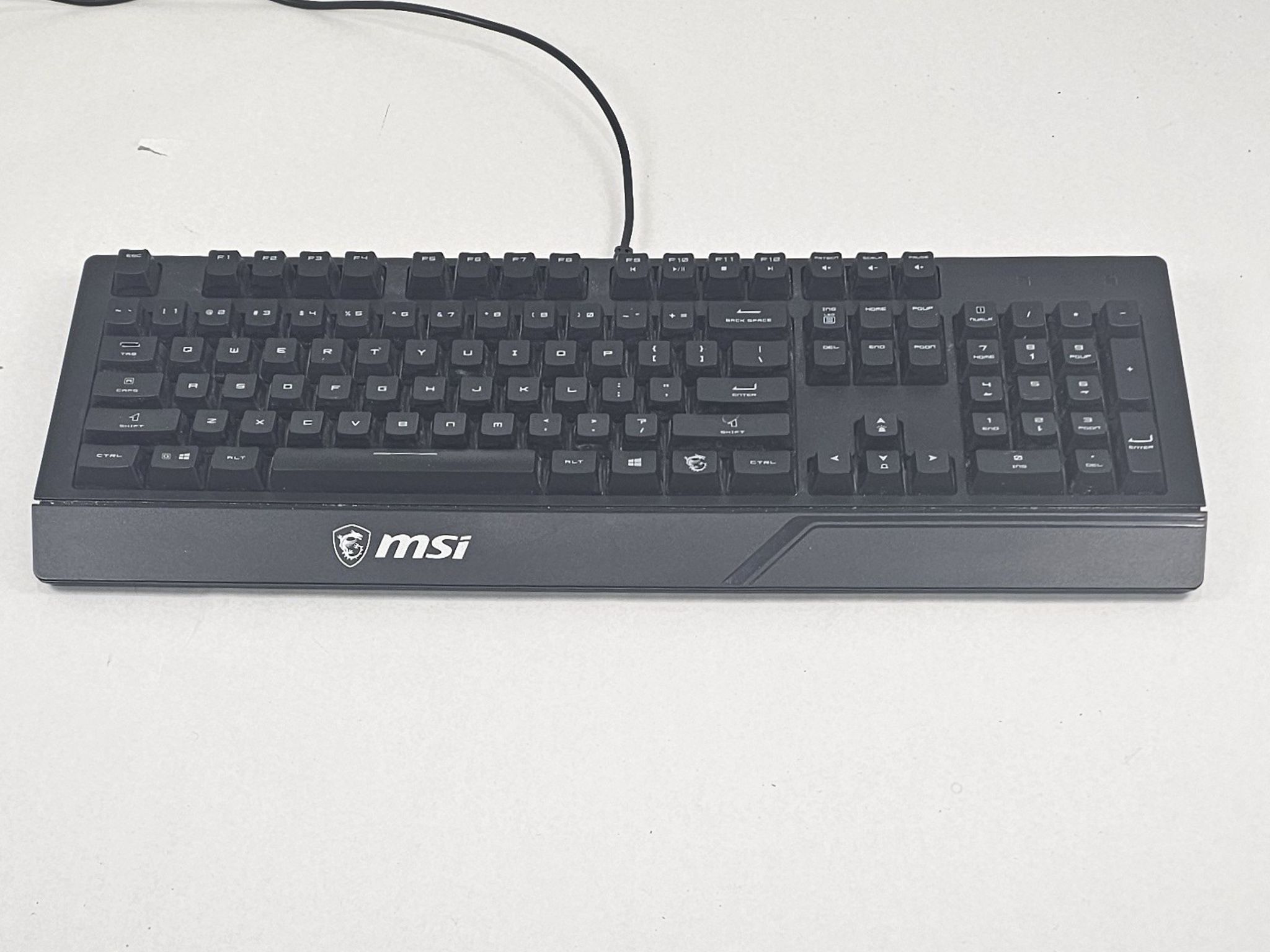 MSI Vigor GK20 Gaming Keyboard - Black Wired