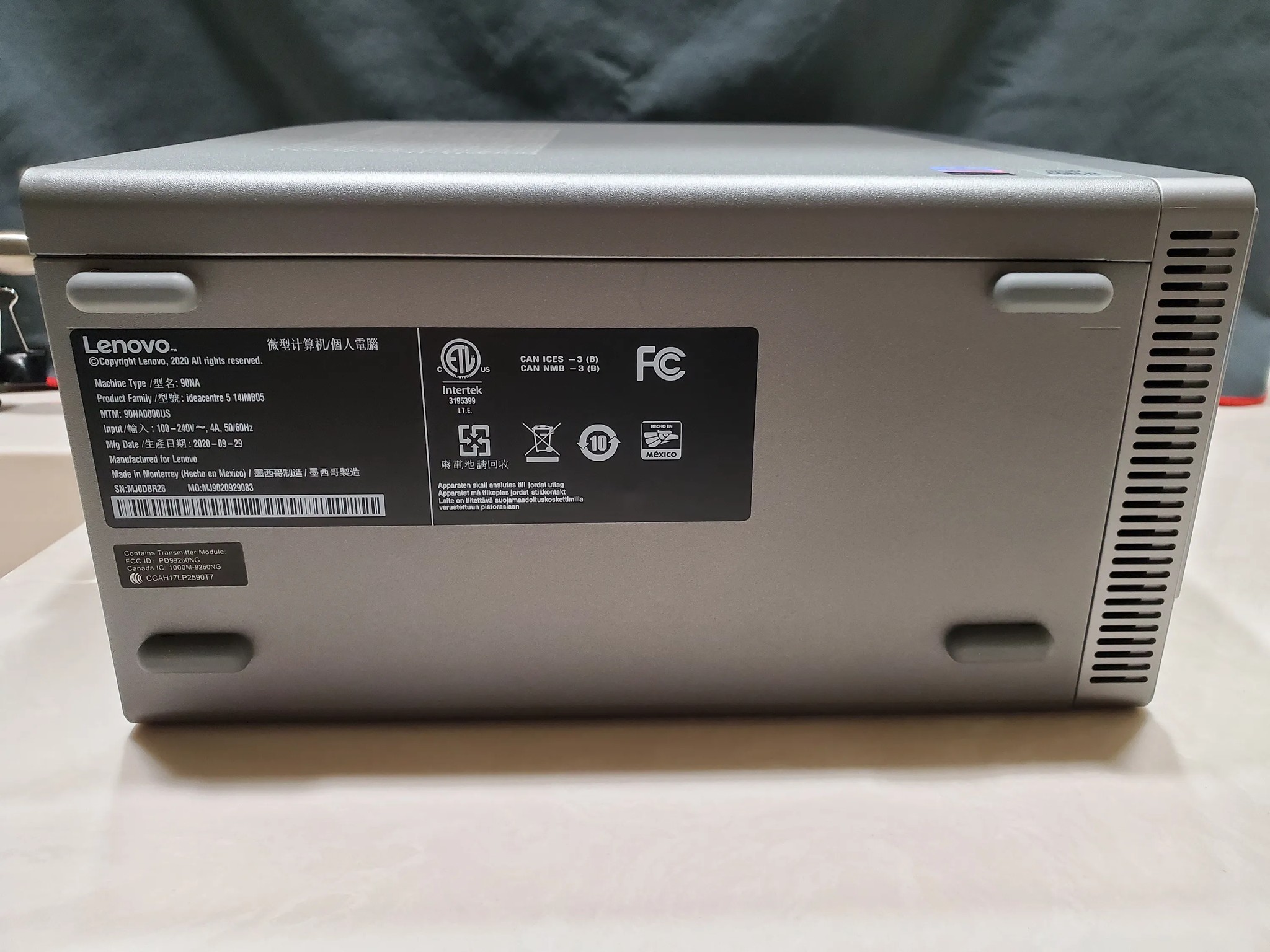 Lenovo IdeaCentre 5: Intel Core i3-10100, AMD Radeon RX 6400, 16GB RAM, 512GB SSD, 1TB HDD, W11P
