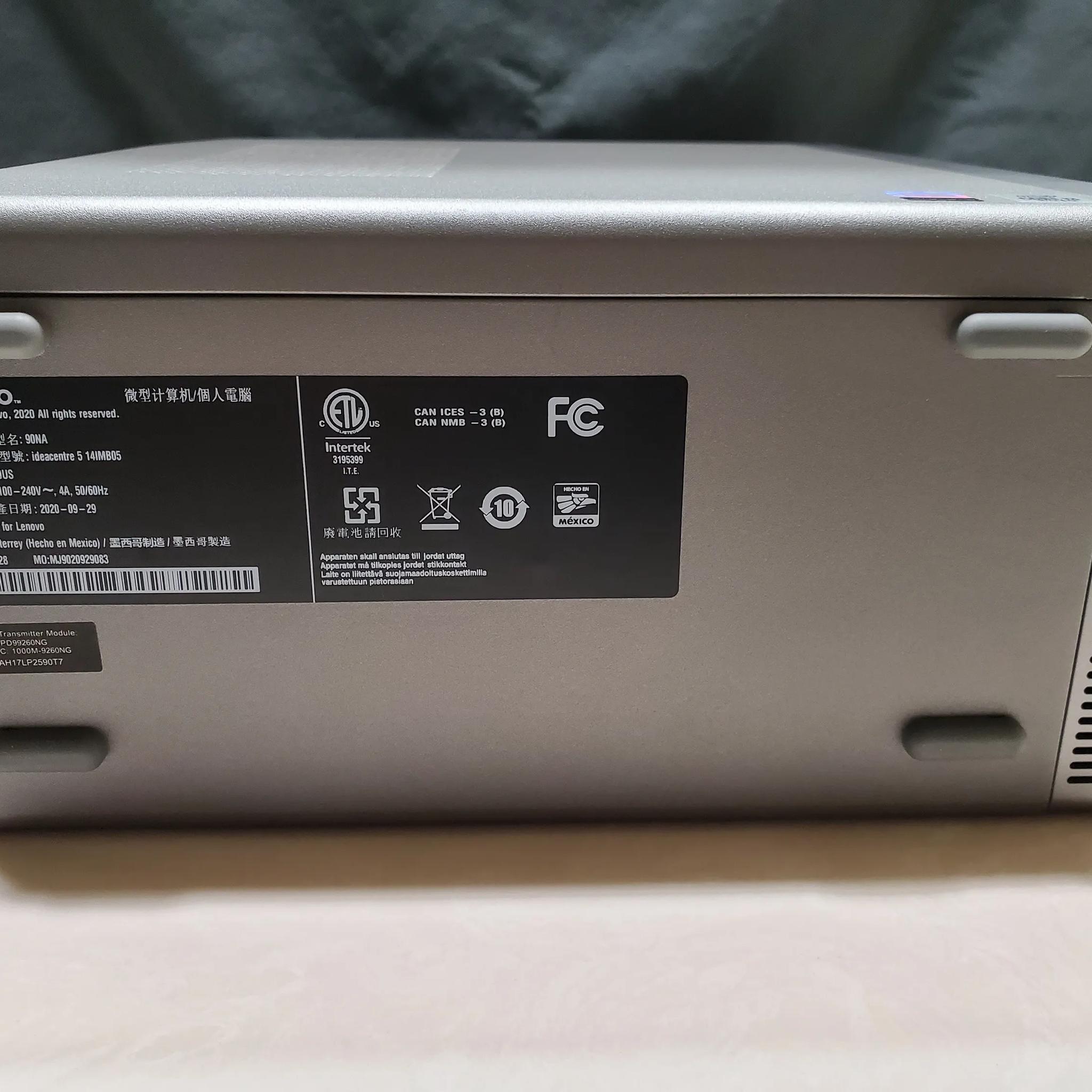 Lenovo IdeaCentre 5: Intel Core i3-10100, AMD Radeon RX 6400, 16GB RAM, 512GB SSD, 1TB HDD, W11P