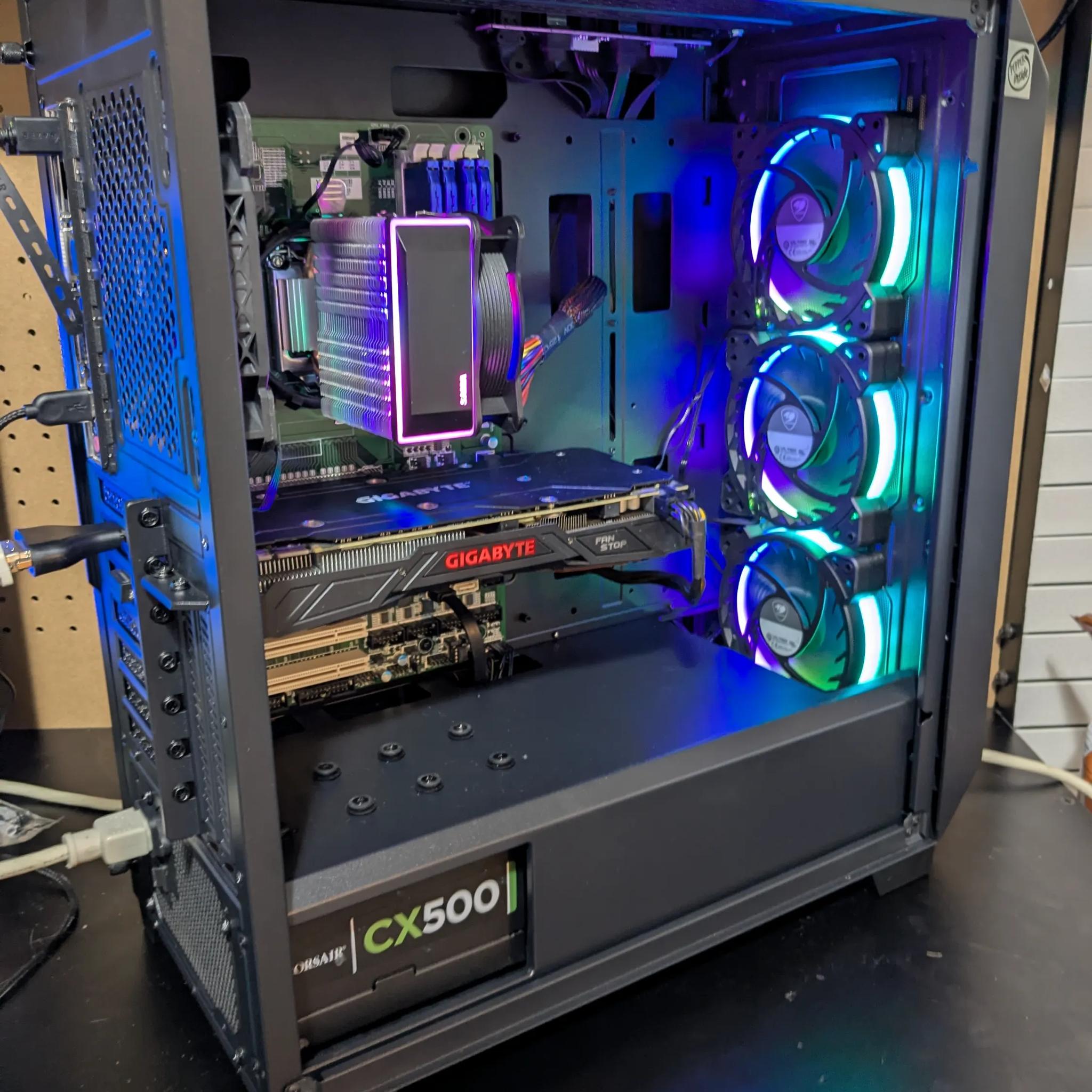140 FPS Fortnite | 180 Day Warranty | i7-4770, 20GB RAM, GTX 1070 8GB, 512GB SSD, Win10, Wifi, RGB