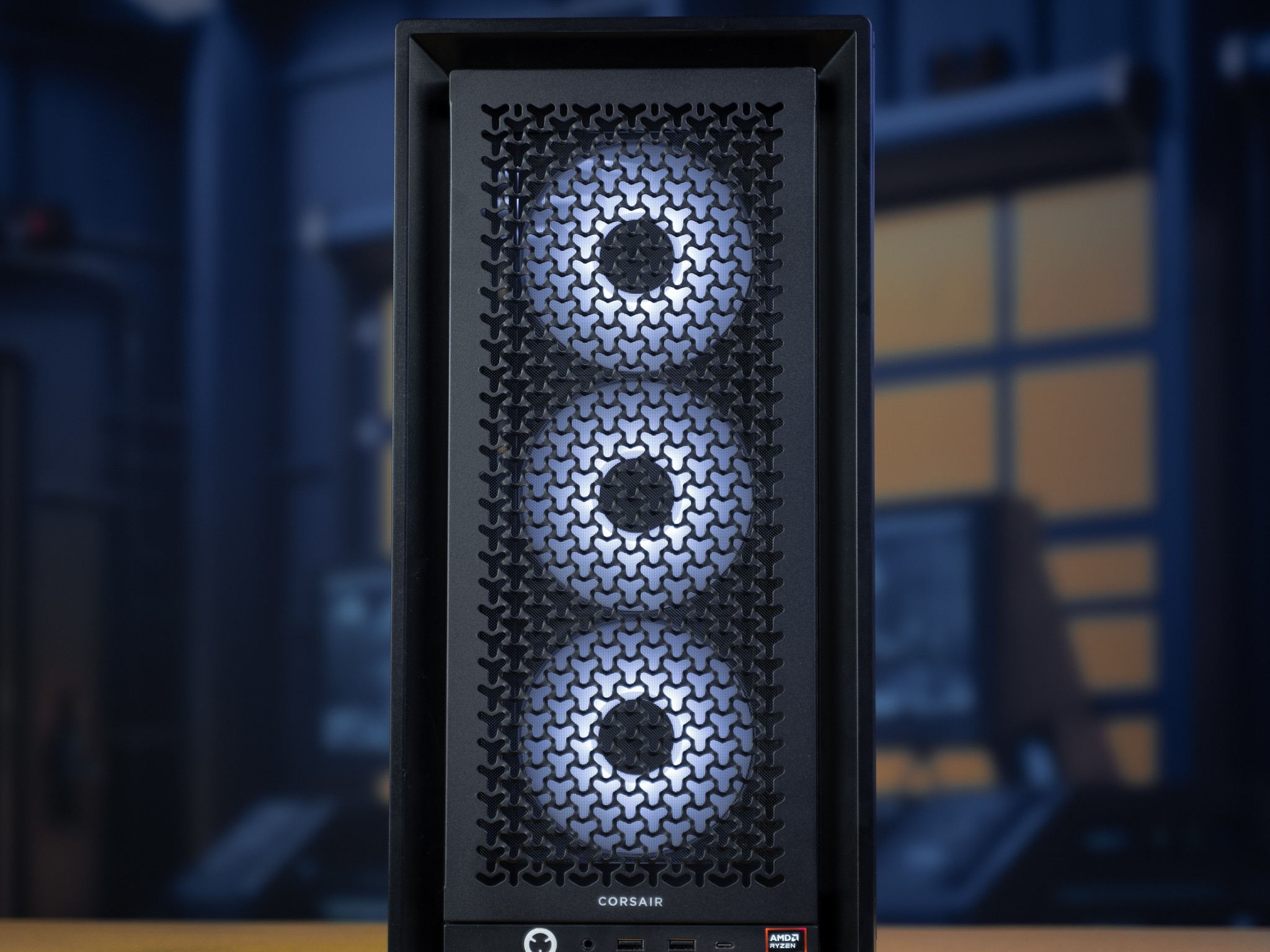“Corpo-Z ” RX 9070 XT Ryzen 9 7950X3D 32GB Windows 11 2TB 4K Gaming PC Competition Powerhouse