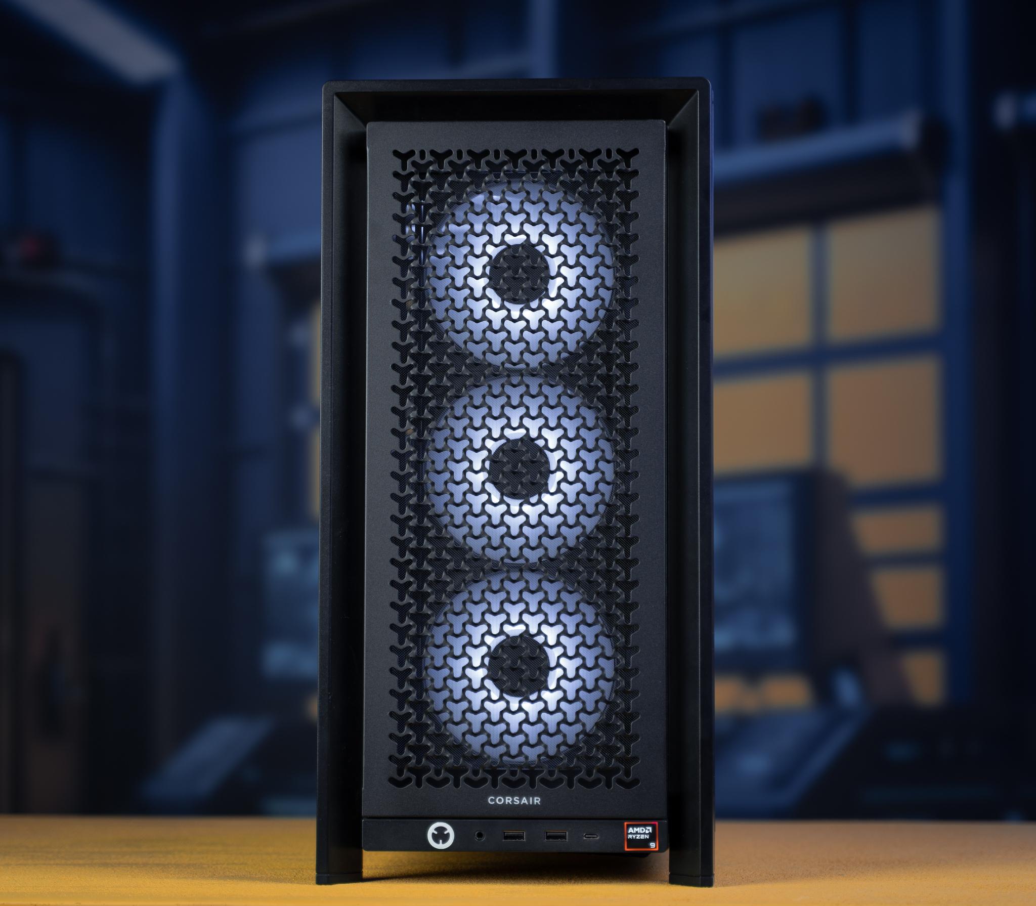 “Corpo-Z ” RX 9070 XT Ryzen 9 7950X3D 32GB Windows 11 2TB 4K Gaming PC Competition Powerhouse