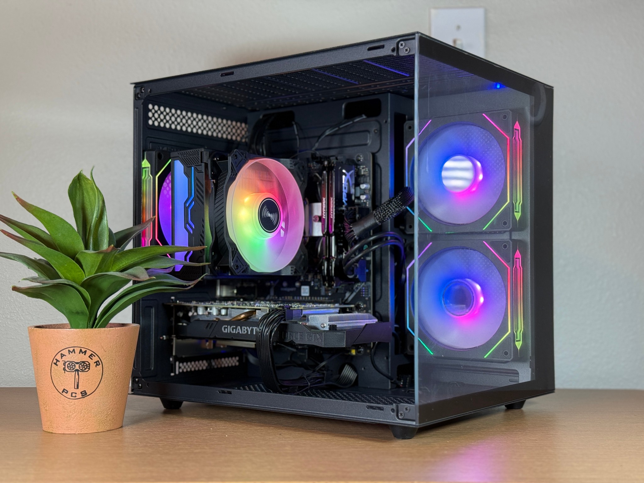 🌟Custom Gaming PC 🌟 Ryzen 5 2600 | GTX 1660 Super | 16gb RAM | 500gb SSD | Fortnite, GTA V, more!