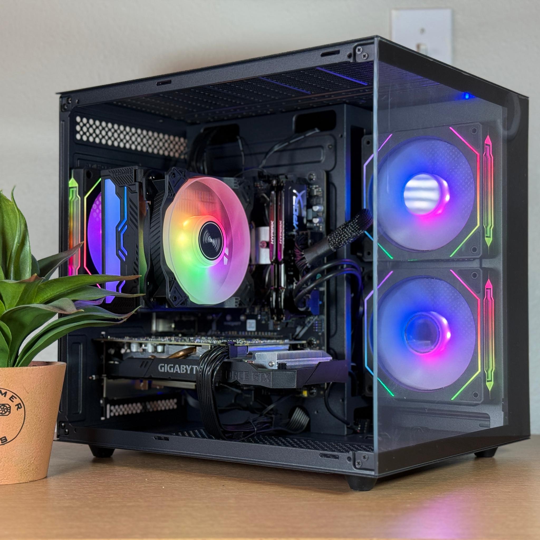 🌟Custom Gaming PC 🌟 Ryzen 5 2600 | GTX 1660 Super | 16gb RAM | 500gb SSD | Fortnite, GTA V, more!