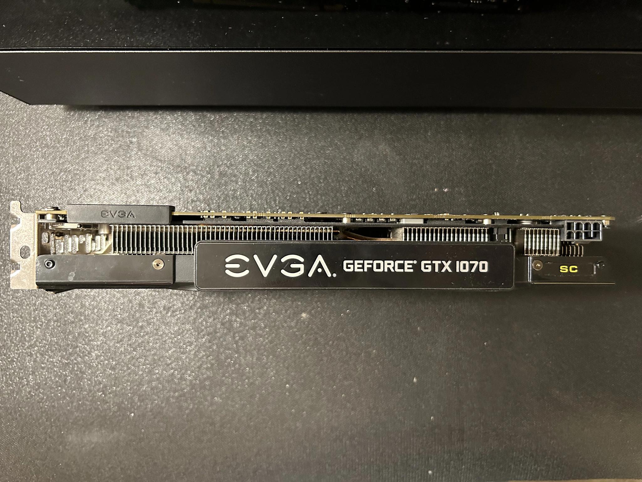 EVGA GeForce GTX 1070 SC 8GB GDDR5