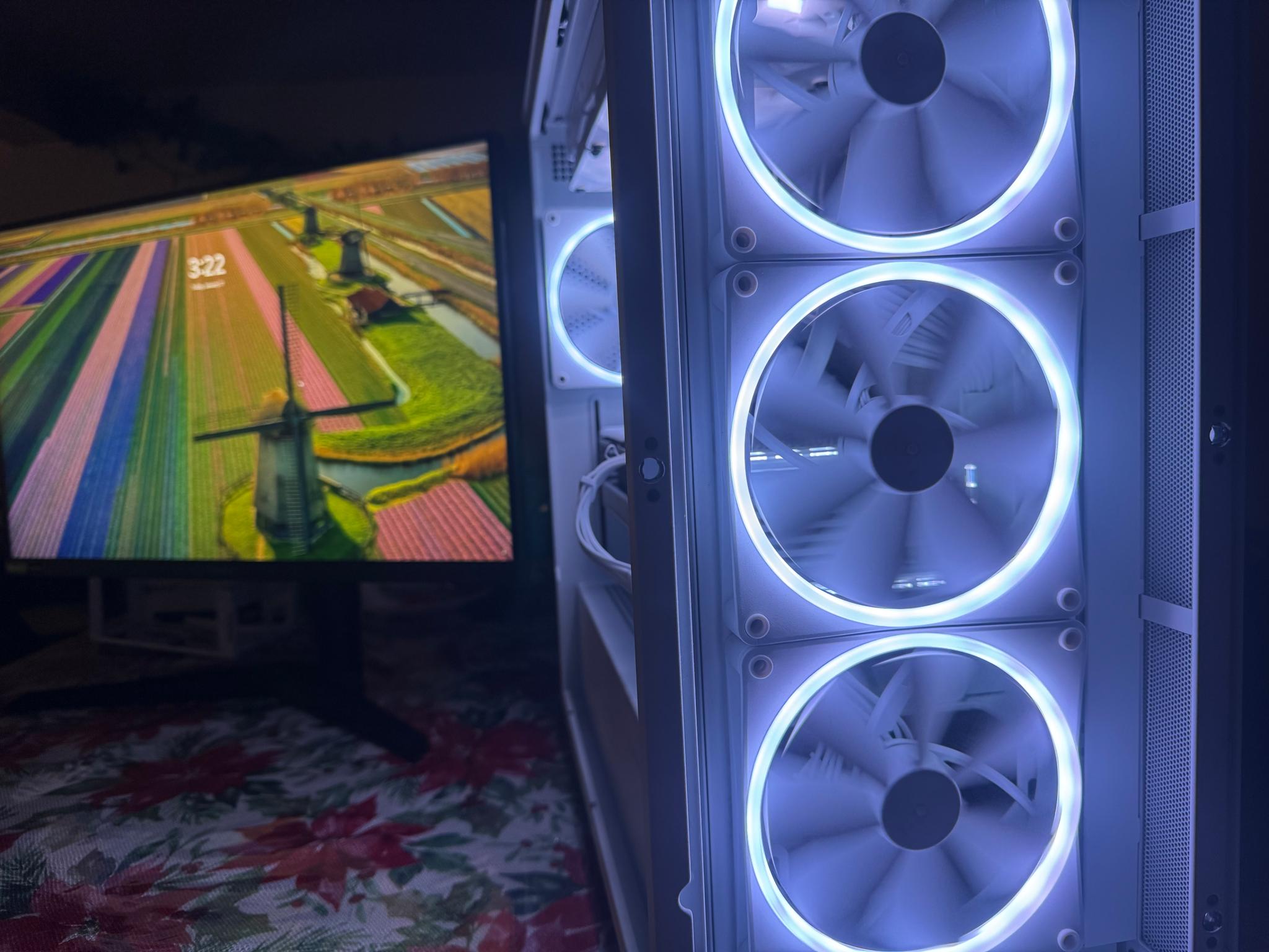 4090 ROG STRIX WHITE *(SOLD)* NO GPU*❄️ ALL WHITE CUSTOM BUILD❄️