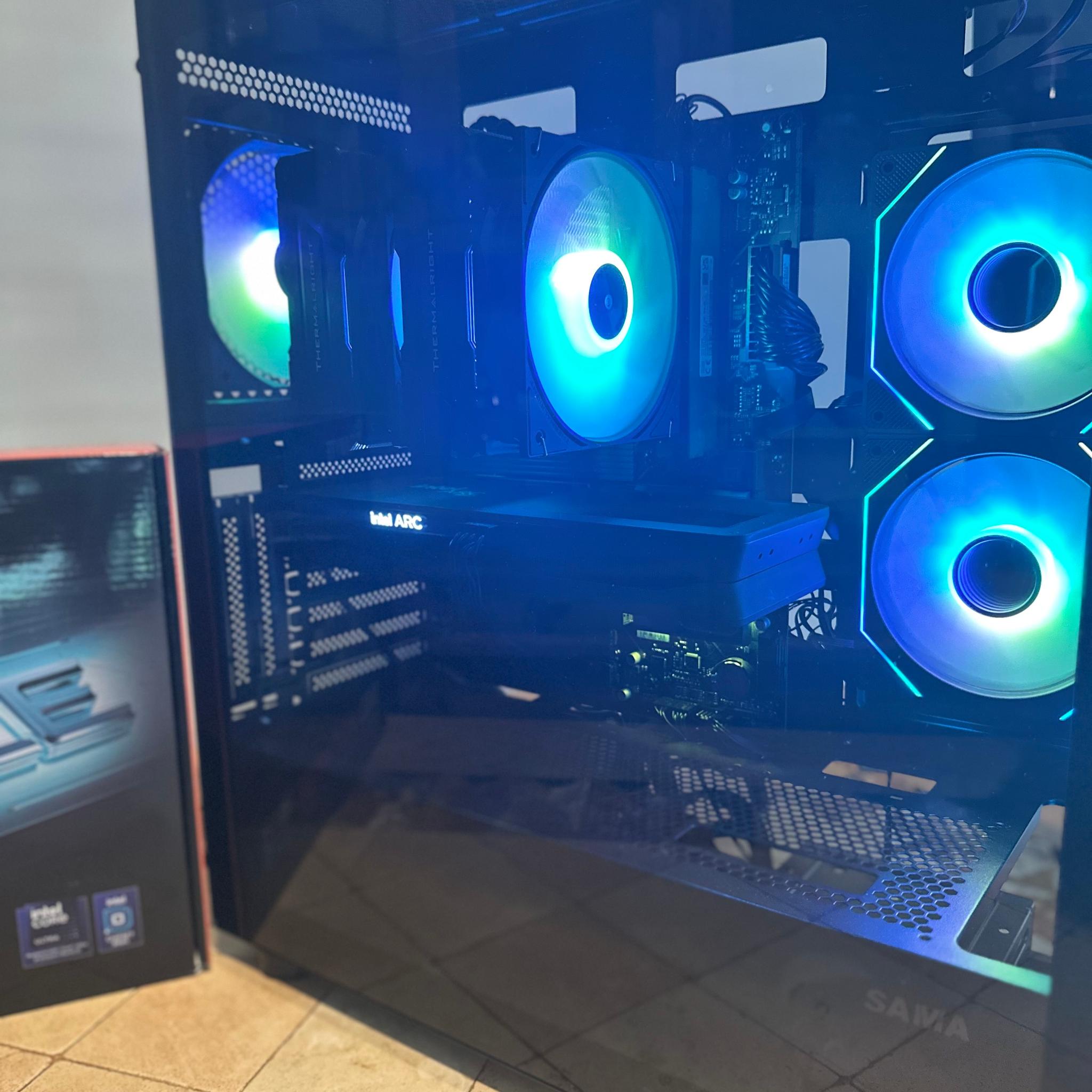 Intel Core Ultra 7 265K / Intel ARC B580 12GB Special Edition - Mid-Tower Gaming PC