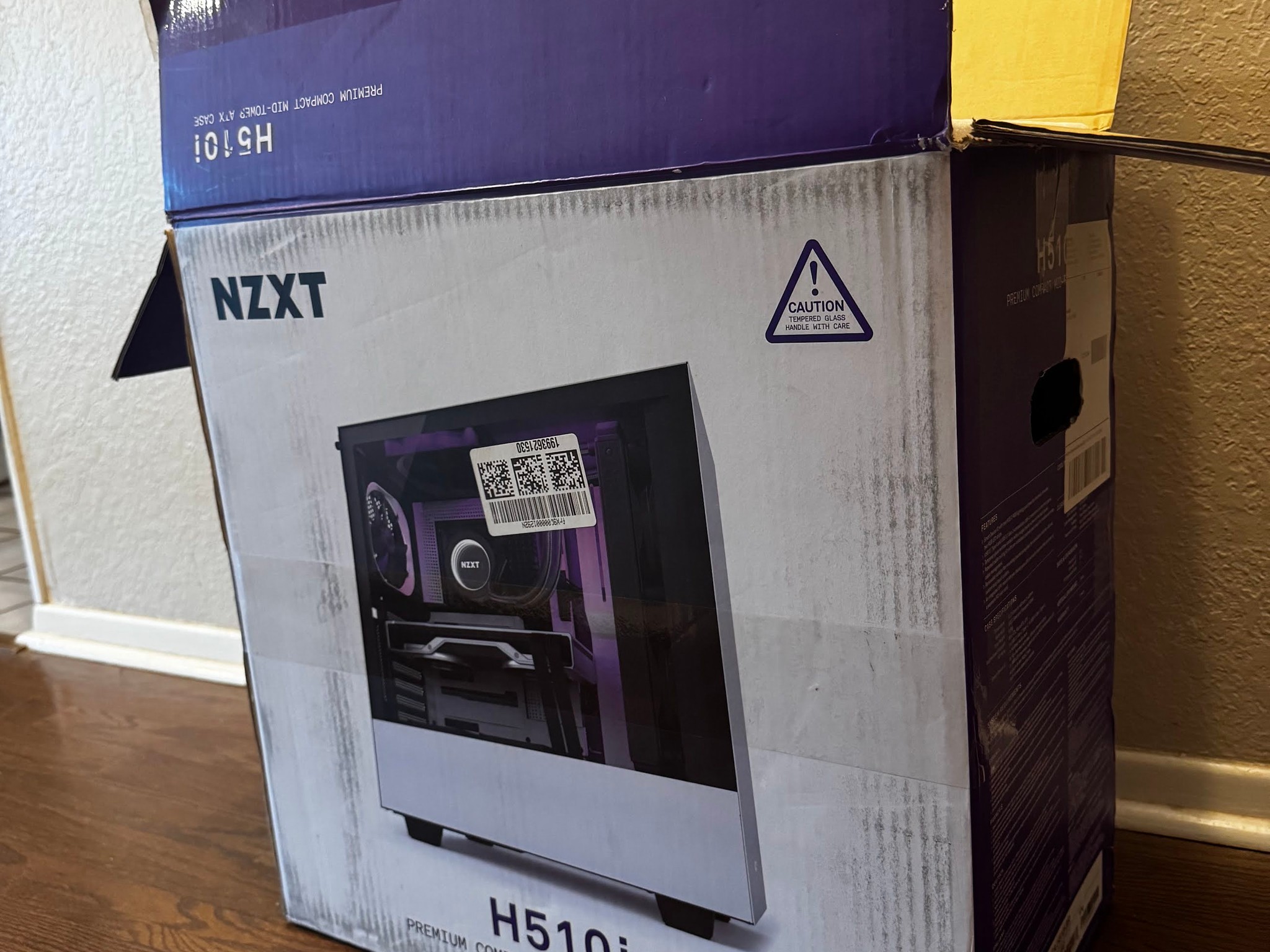 NZXT H510i (Black - Tempered Glass)