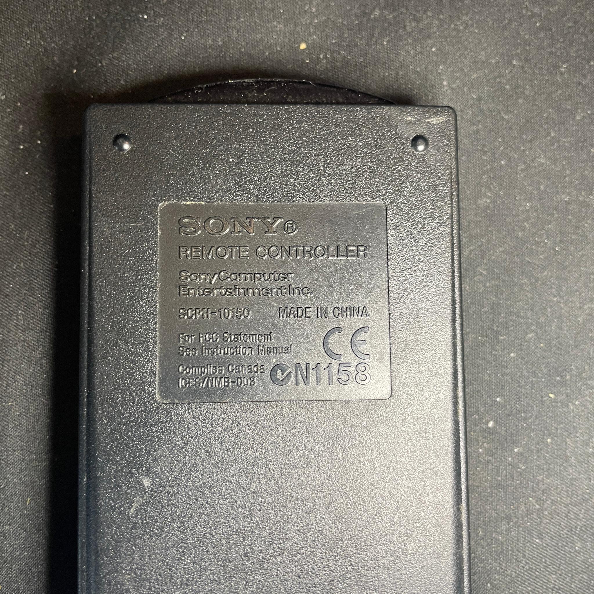 Sony PlayStation DVD/PS2 Remote Control
