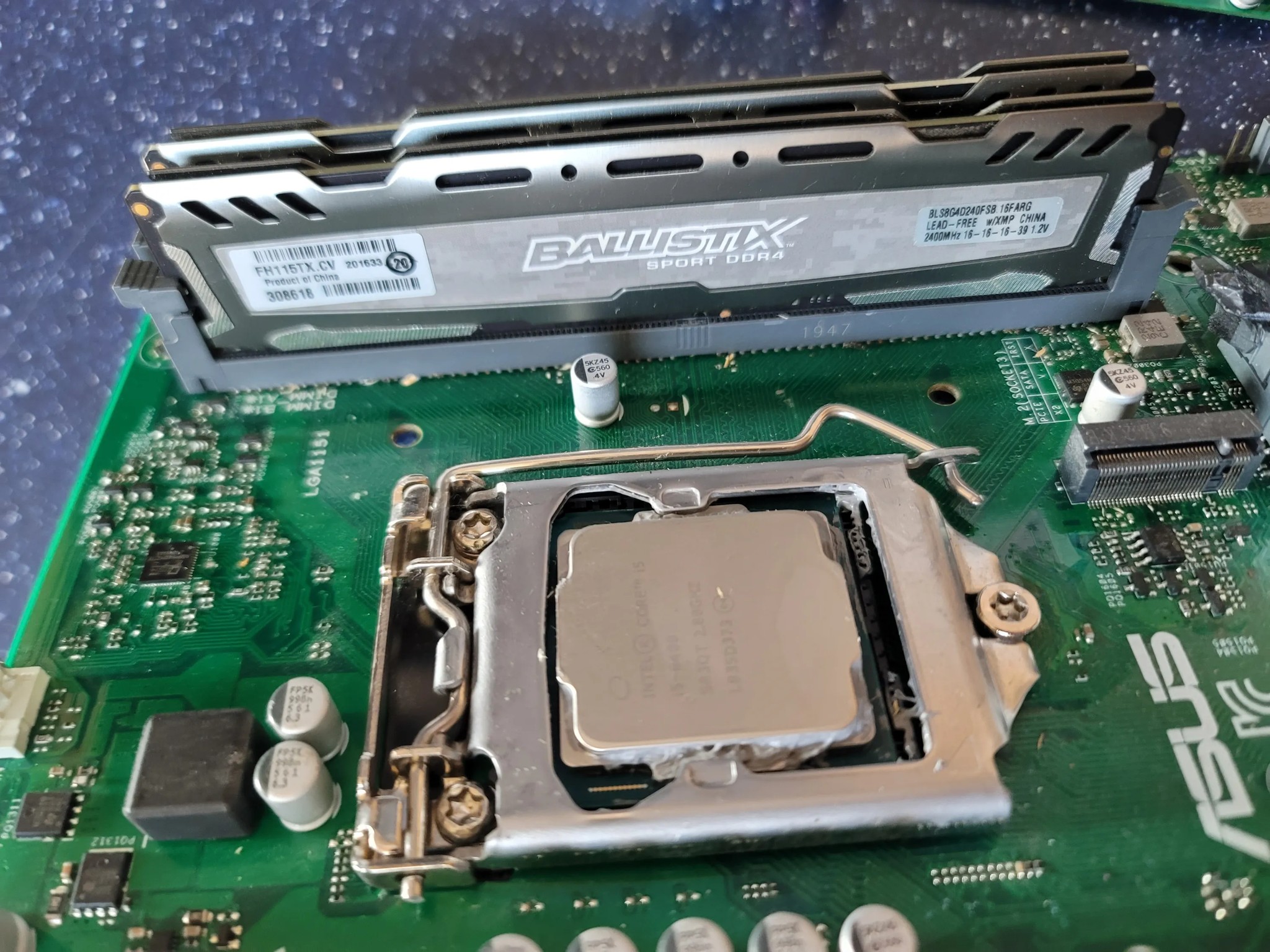 8th gen i5 8400 h310m 16gb combo