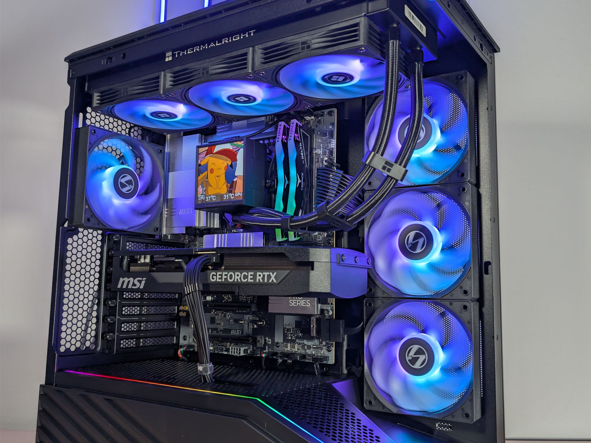 RTX 5080 // Ryzen 7 9850x3D // 32GB DDR5 // 2TB Gen4 NVMe // WiFi 7
