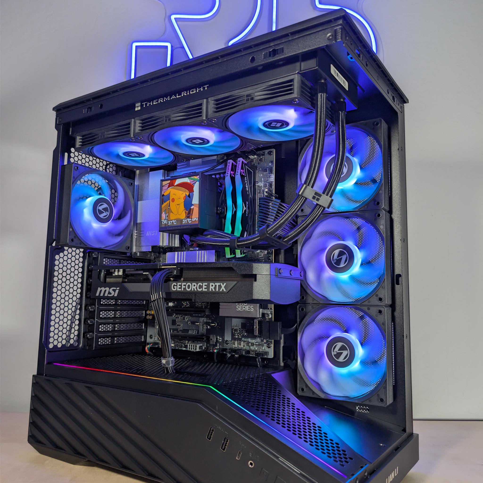 RTX 5080 // Ryzen 7 9850x3D // 32GB DDR5 // 2TB Gen4 NVMe // WiFi 7