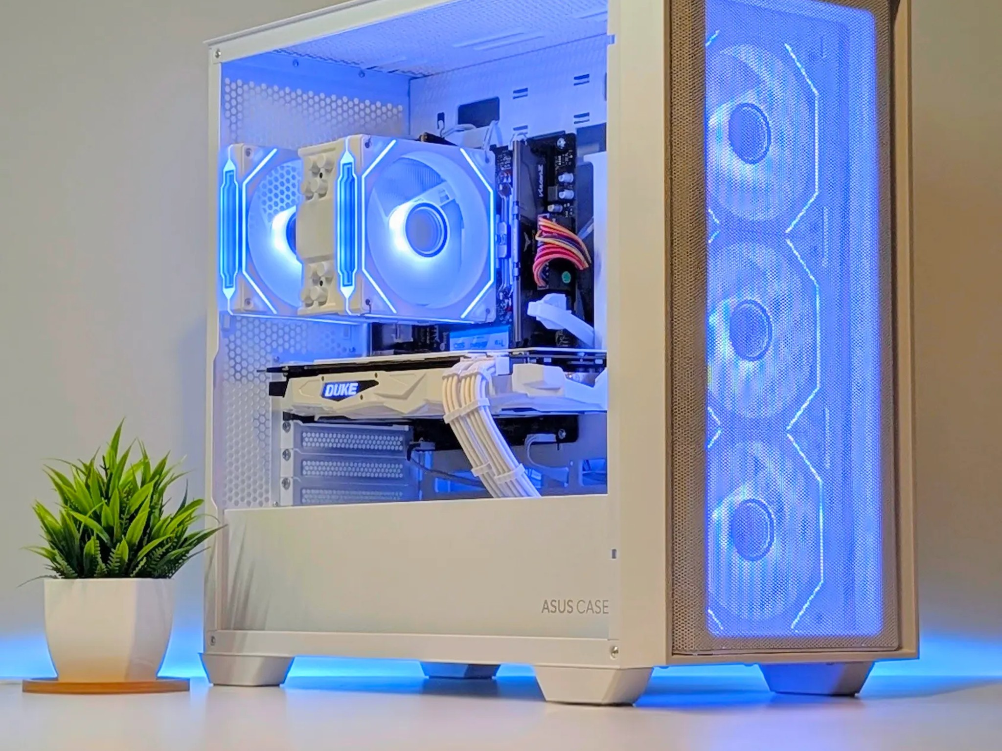 BUDGET 1080P BEAST | ARGB | 16GB RAM | RYZEN 5 | 1TB NVME SSD | GTX 1080 | WIN 11 | WHITE CUSTOM PC