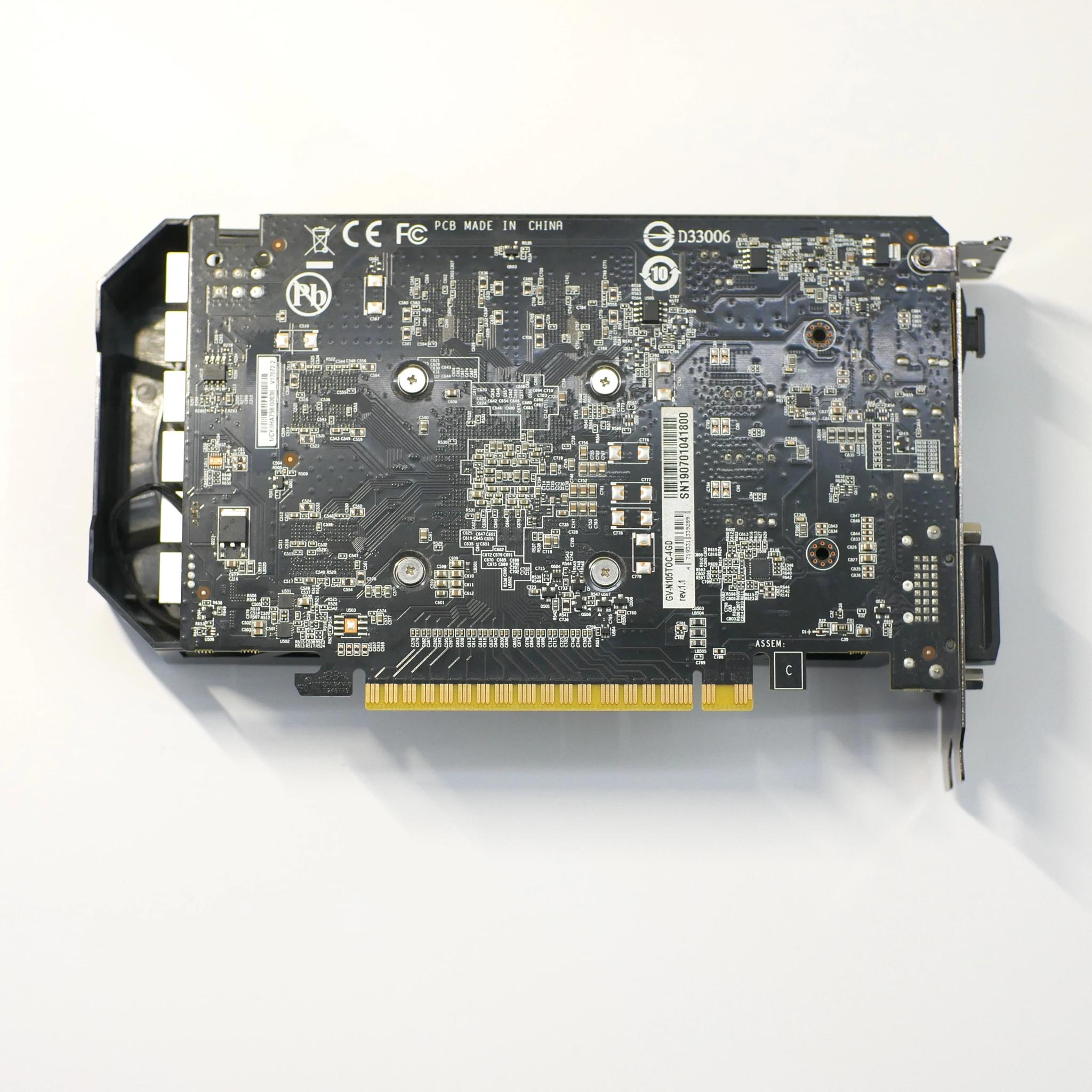 GIGABYTE GeForce GTX 1050 TI 4gb Graphics Card GPU