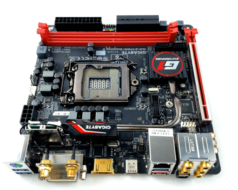 Gigabyte GA-Z170N-Gaming 5, mini-ITX MOBO Bundle Intel i7-7700K