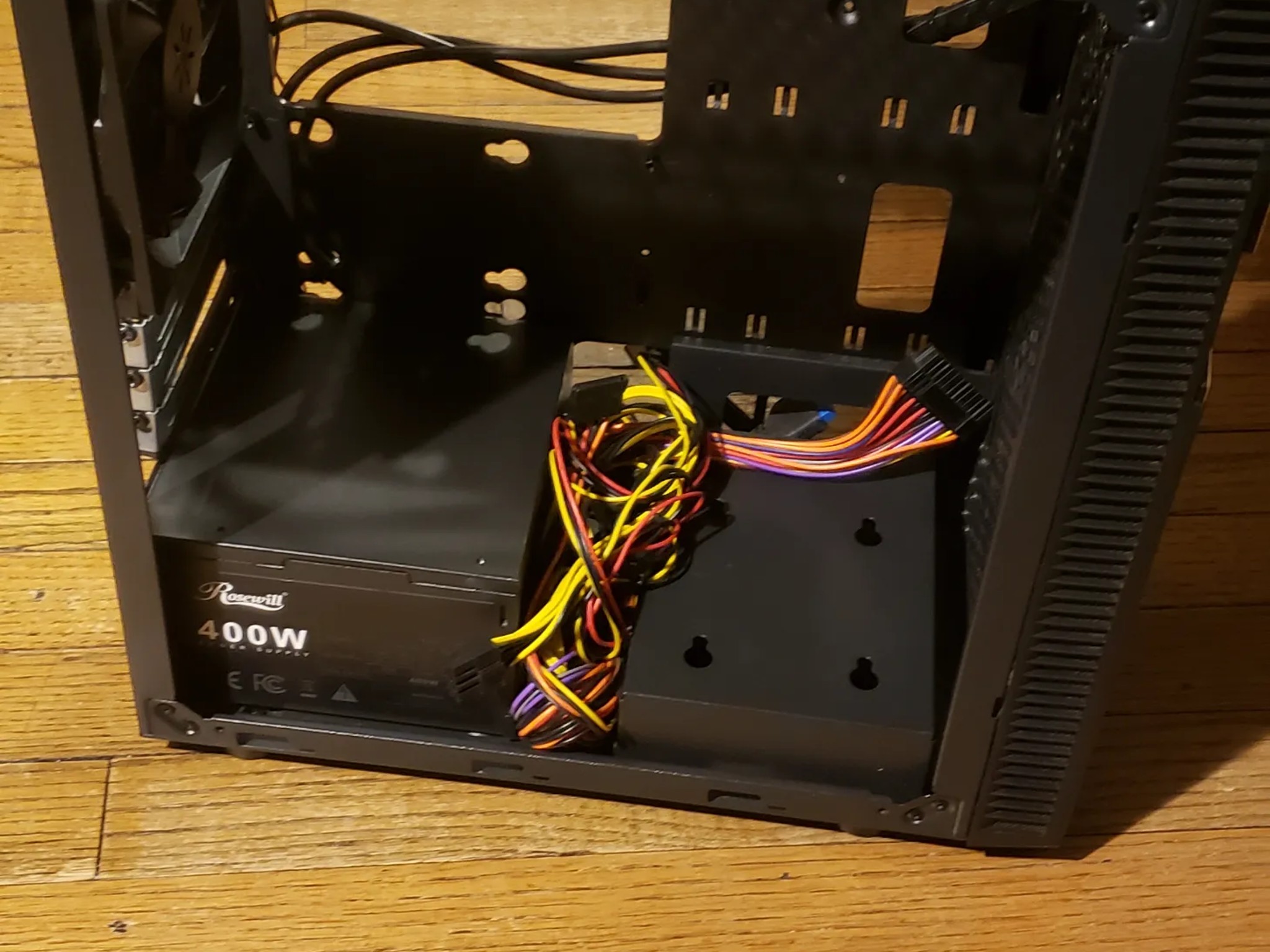 Rosewill Helix micro atx case + 400W Rosewill power supply
