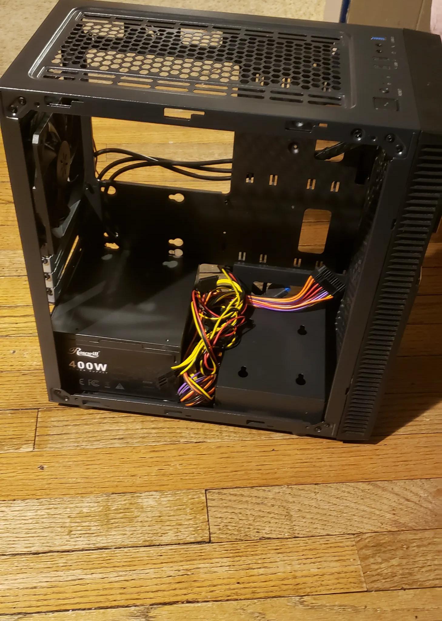 Rosewill Helix micro atx case + 400W Rosewill power supply