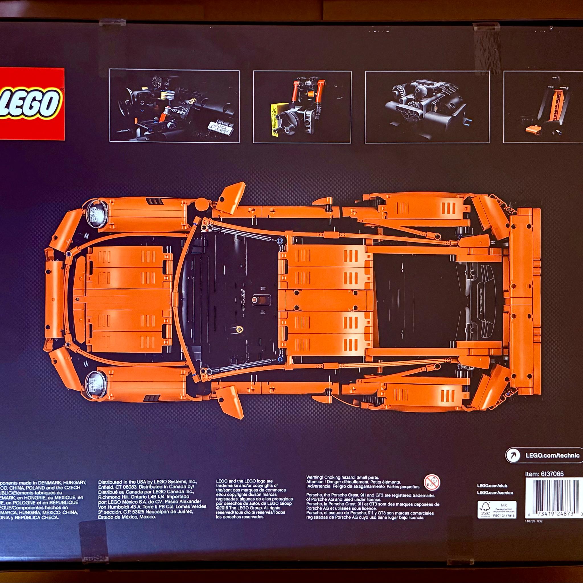 LEGO Technic Porsche 911 GT3 RS (Set 42056) | 2704 pieces | New CIB