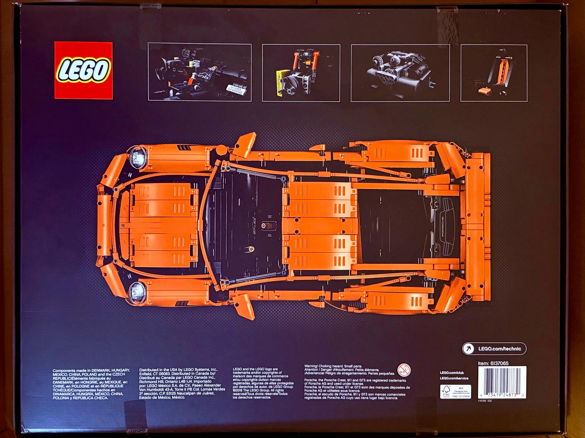 LEGO Technic Porsche 911 GT3 RS (Set 42056) | 2704 pieces | New CIB