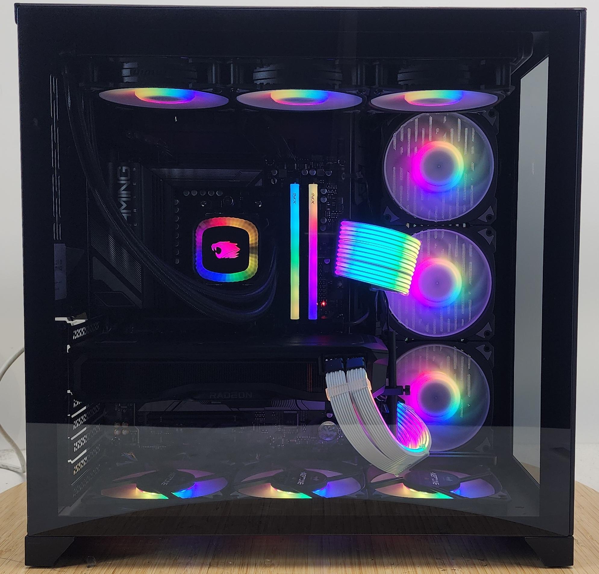 Gaming PC Ryzen 7 9700X 32GB RAM 1TB SSD RX 7900 XT 20GB Windows 11 Computer