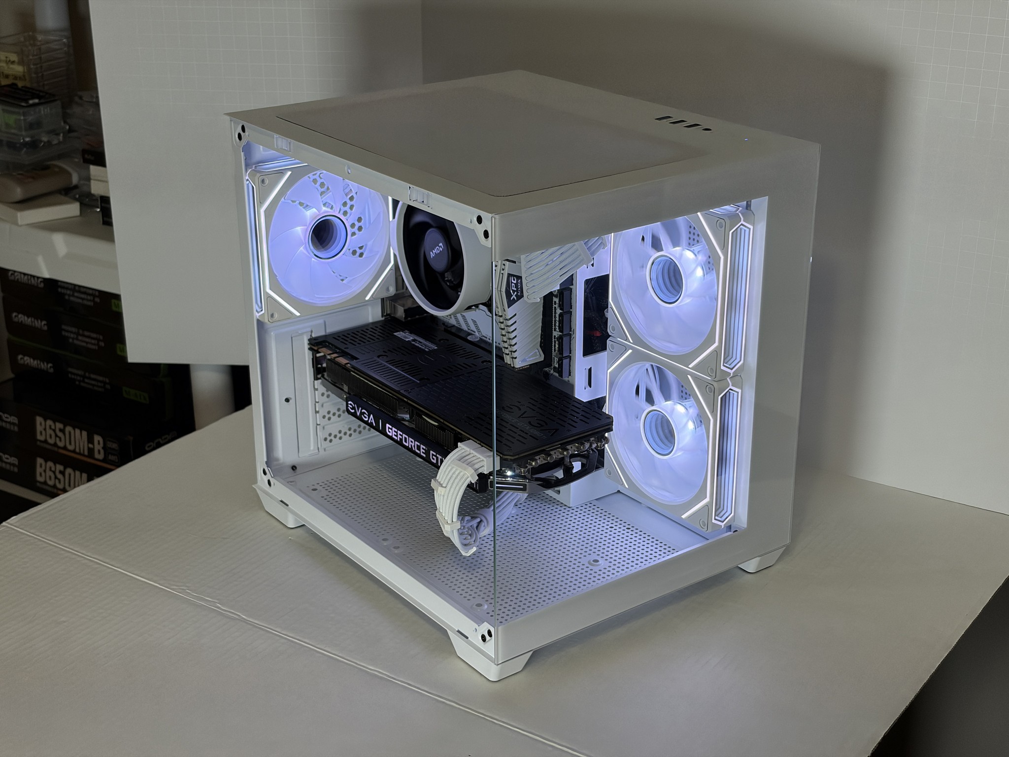 🔥 GTX 1080 Ti + Ryzen 5 5500 – White Gaming PC – 1080p Ultra / 1440p Ready | 1TB NVMe | 16GB RAM